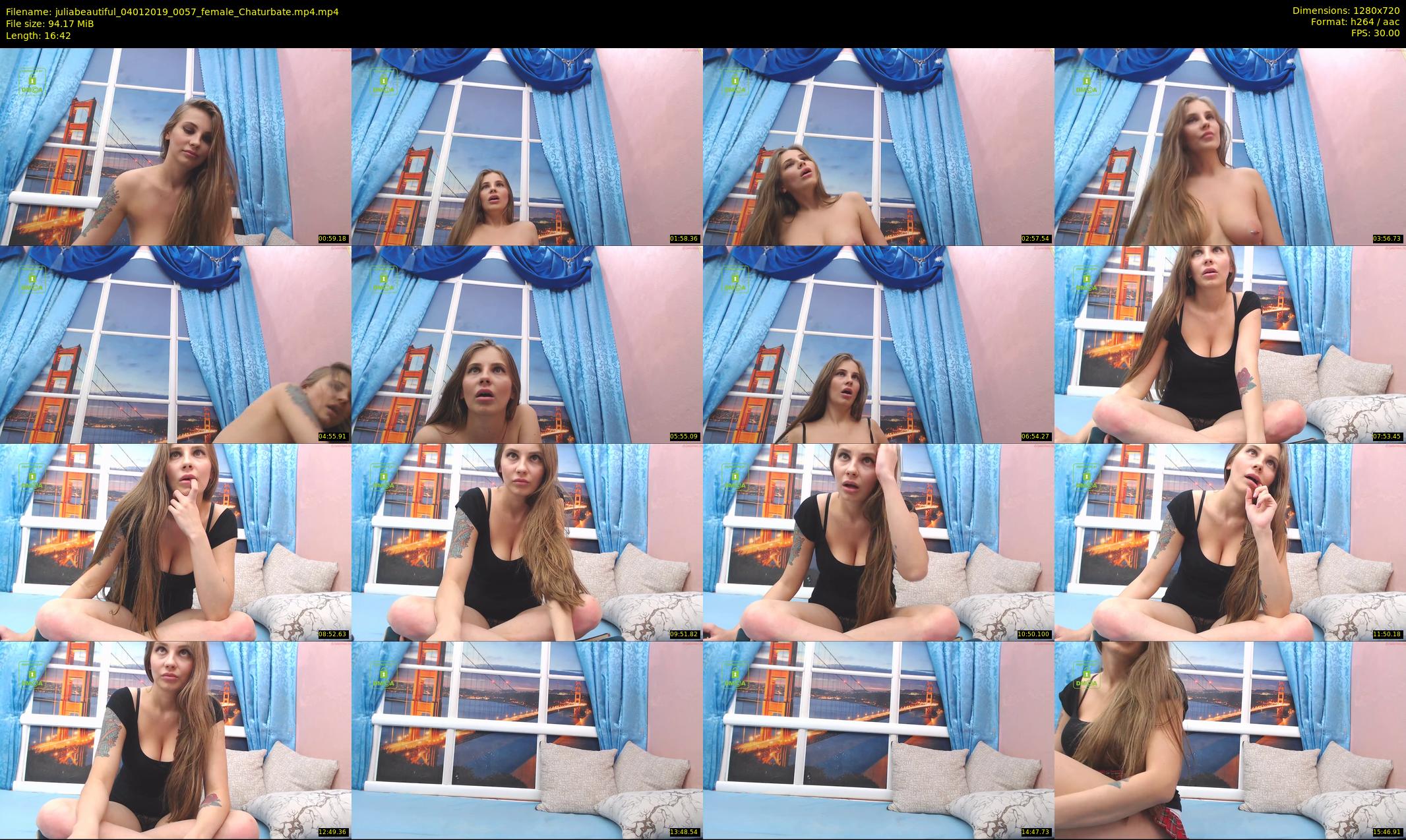 juliabeautiful — 17 minute Chaturbate Female strip rec, 720p, Jan 4, 2019