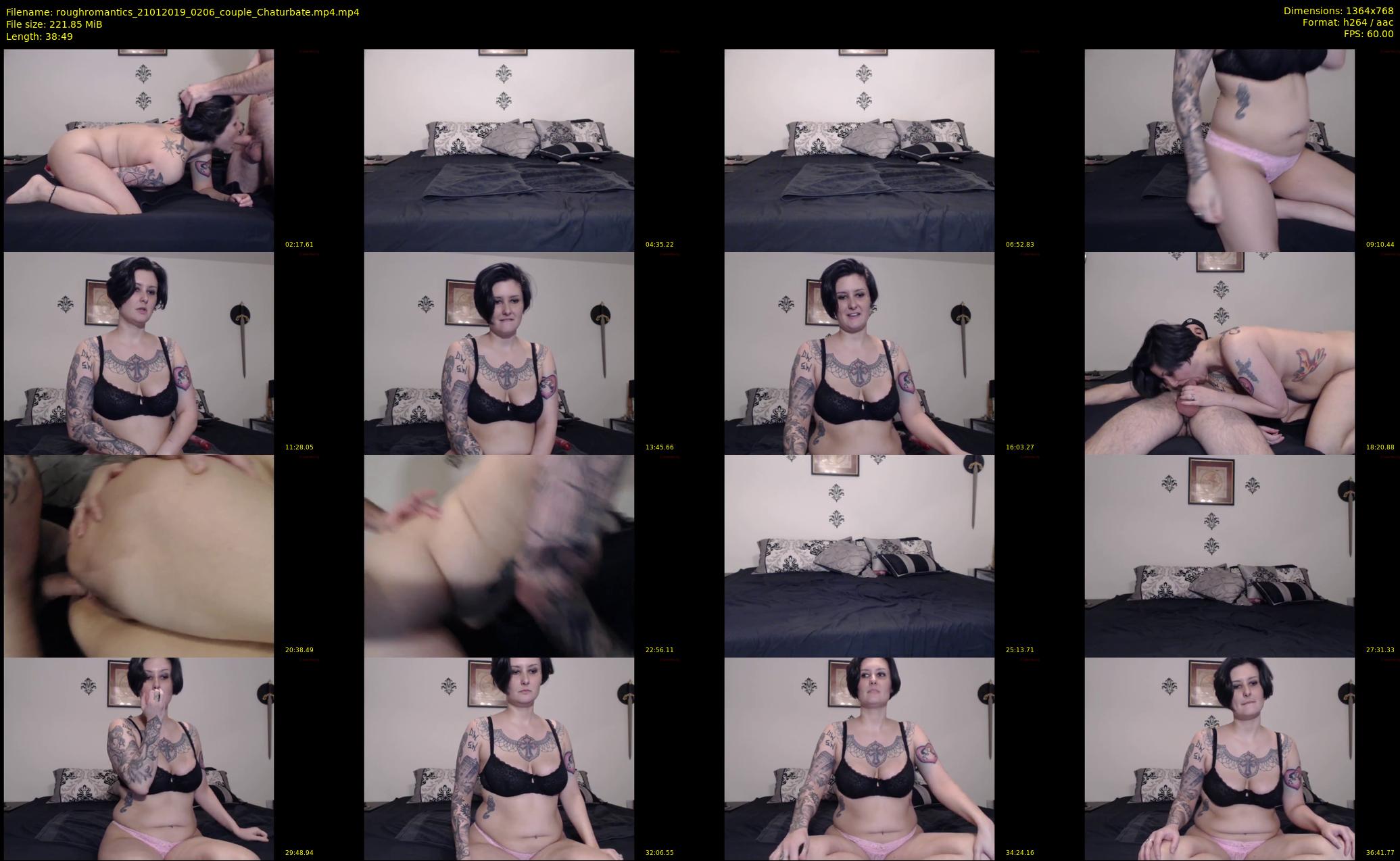 roughromantics — 39 minute Chaturbate Couple strip rec, 720p, Jan 21, 2019