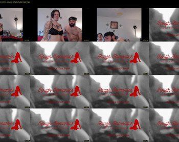 roughromantics — Chaturbate Couple strip rec, Jan 29, 2019 16:53