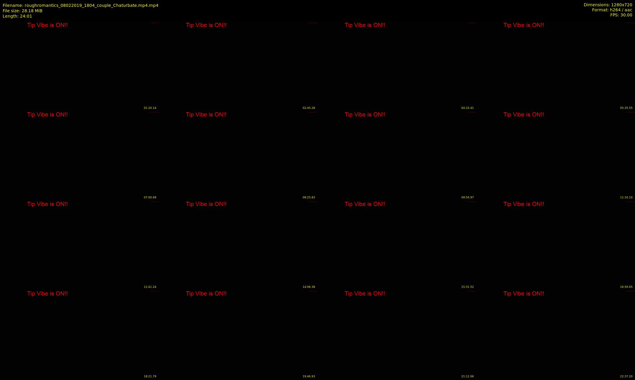 roughromantics — 25 minute Chaturbate Couple strip rec, 720p, Feb 8, 2019