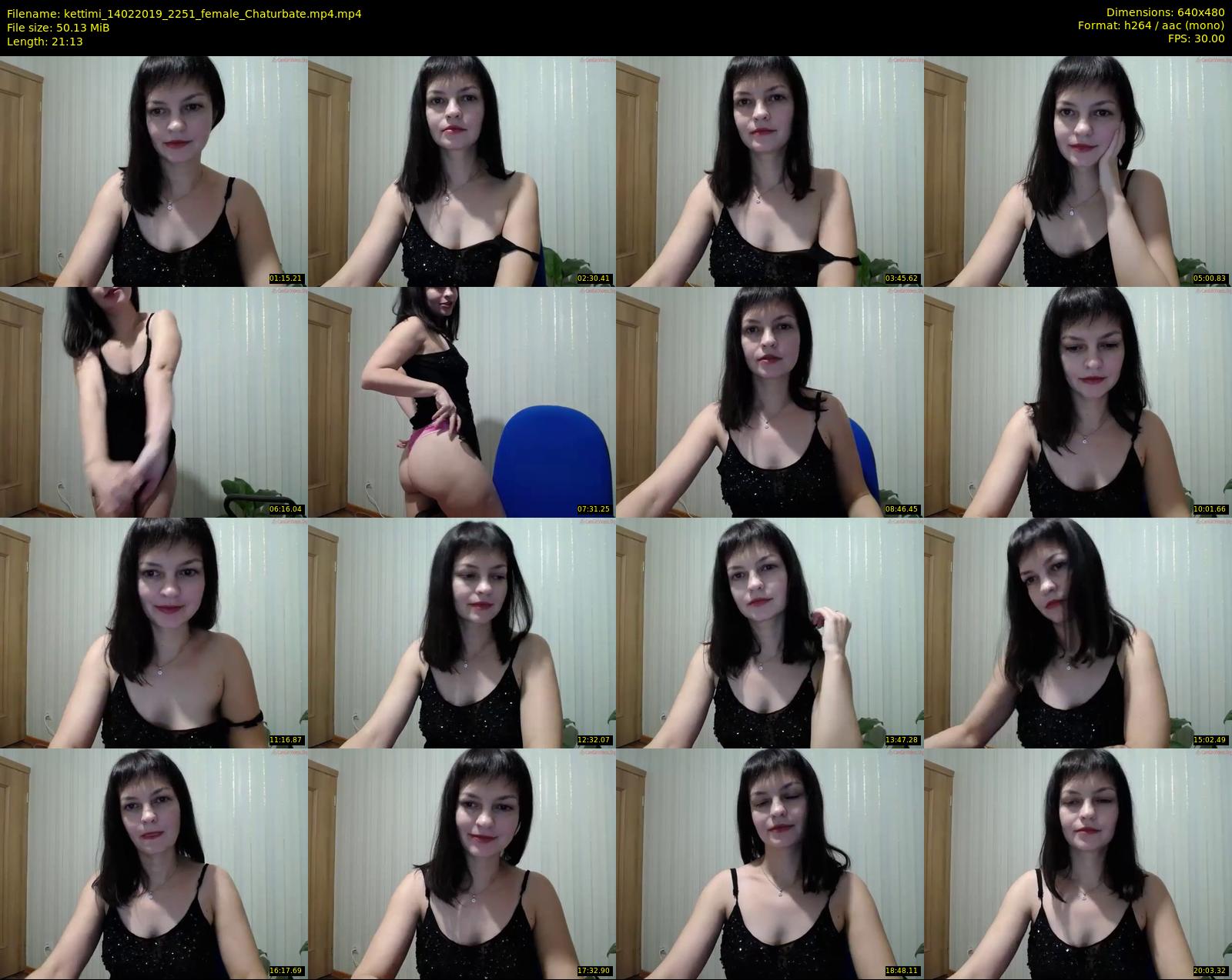 kettimi — 22 minute Chaturbate Female strip rec, 480p, Feb 14, 2019