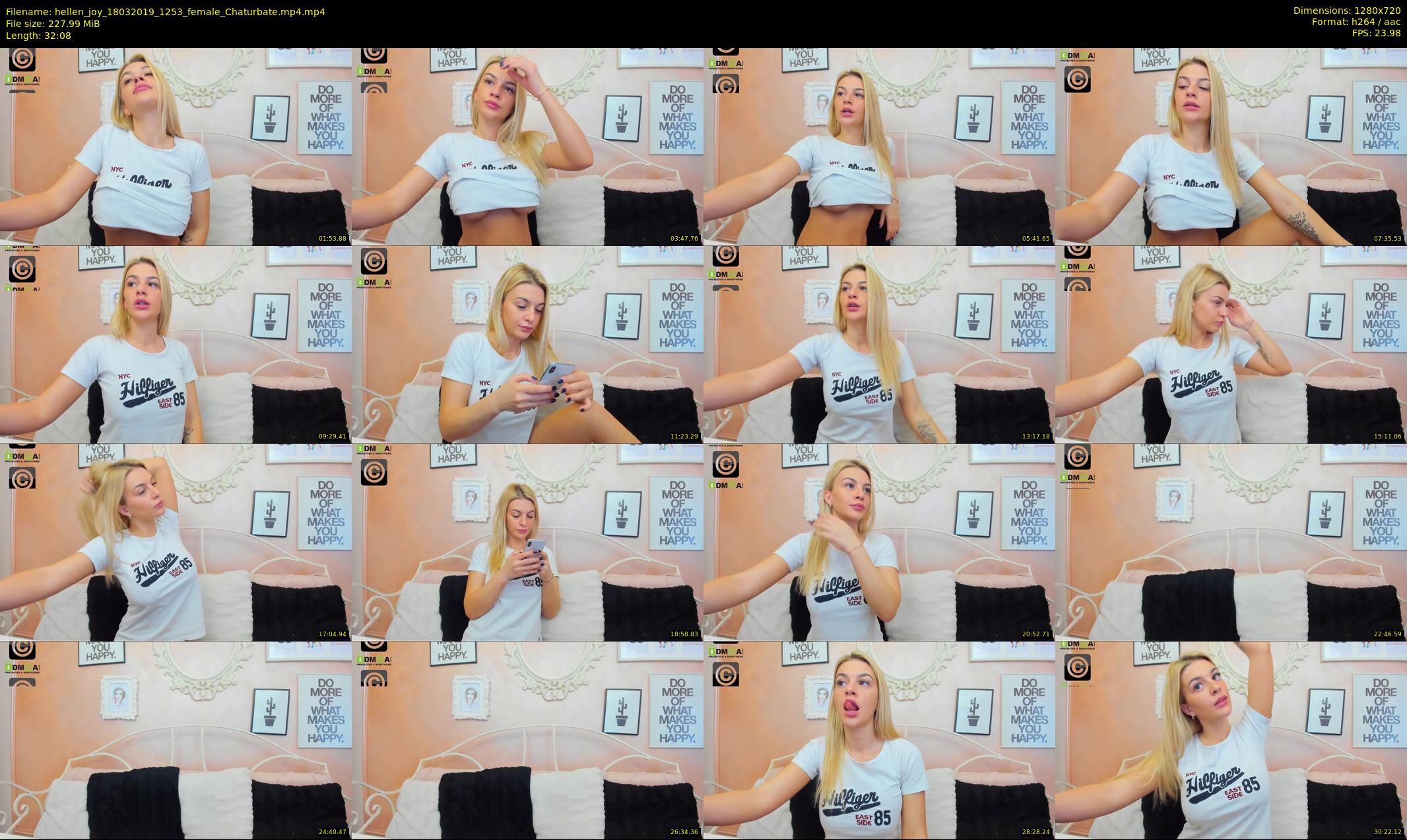 hellen_joy — 33 minute Chaturbate Female strip rec, 720p, Mar 18, 2019