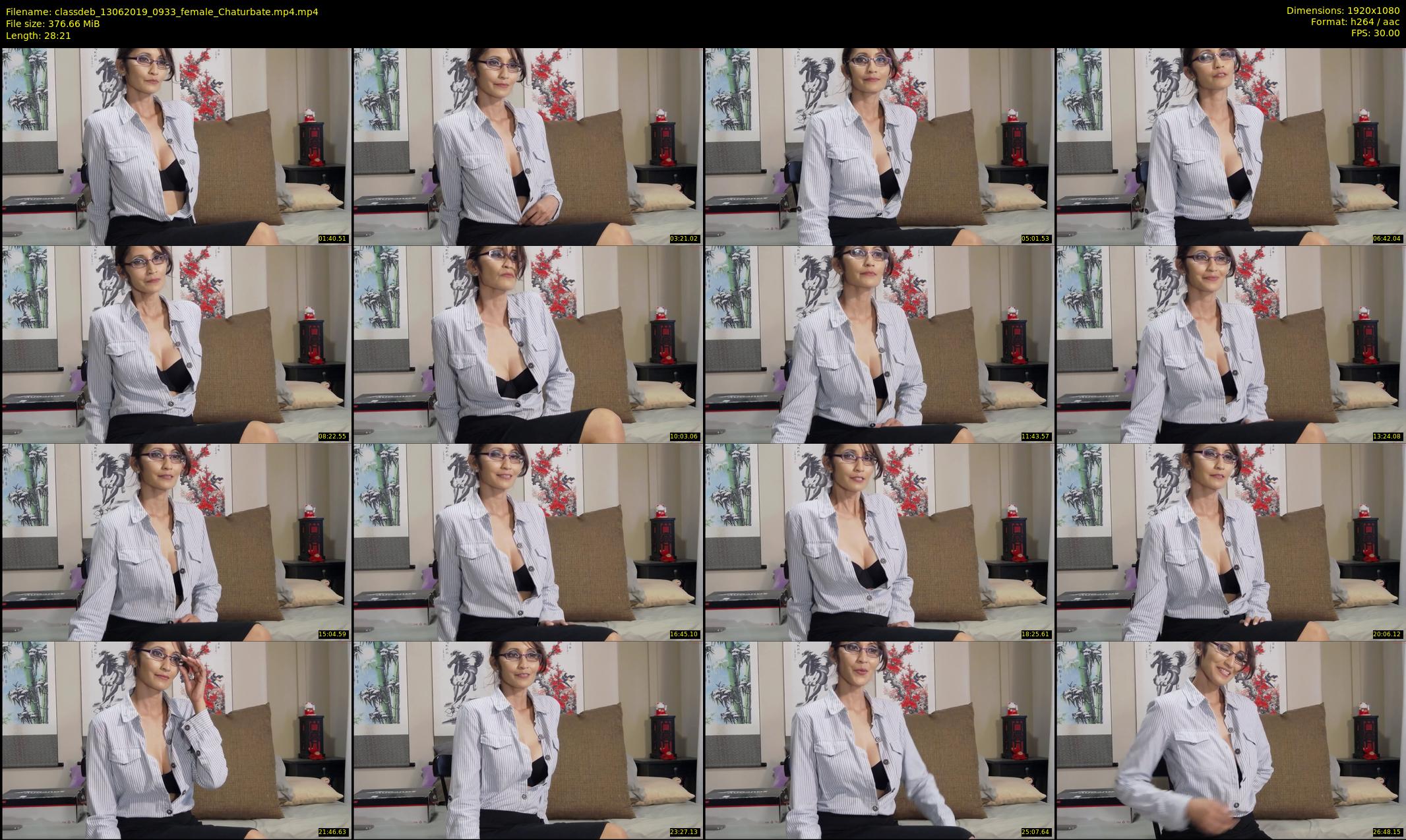 classdeb — 29 minute Chaturbate Female strip rec, 1080p, Jun 13, 2019