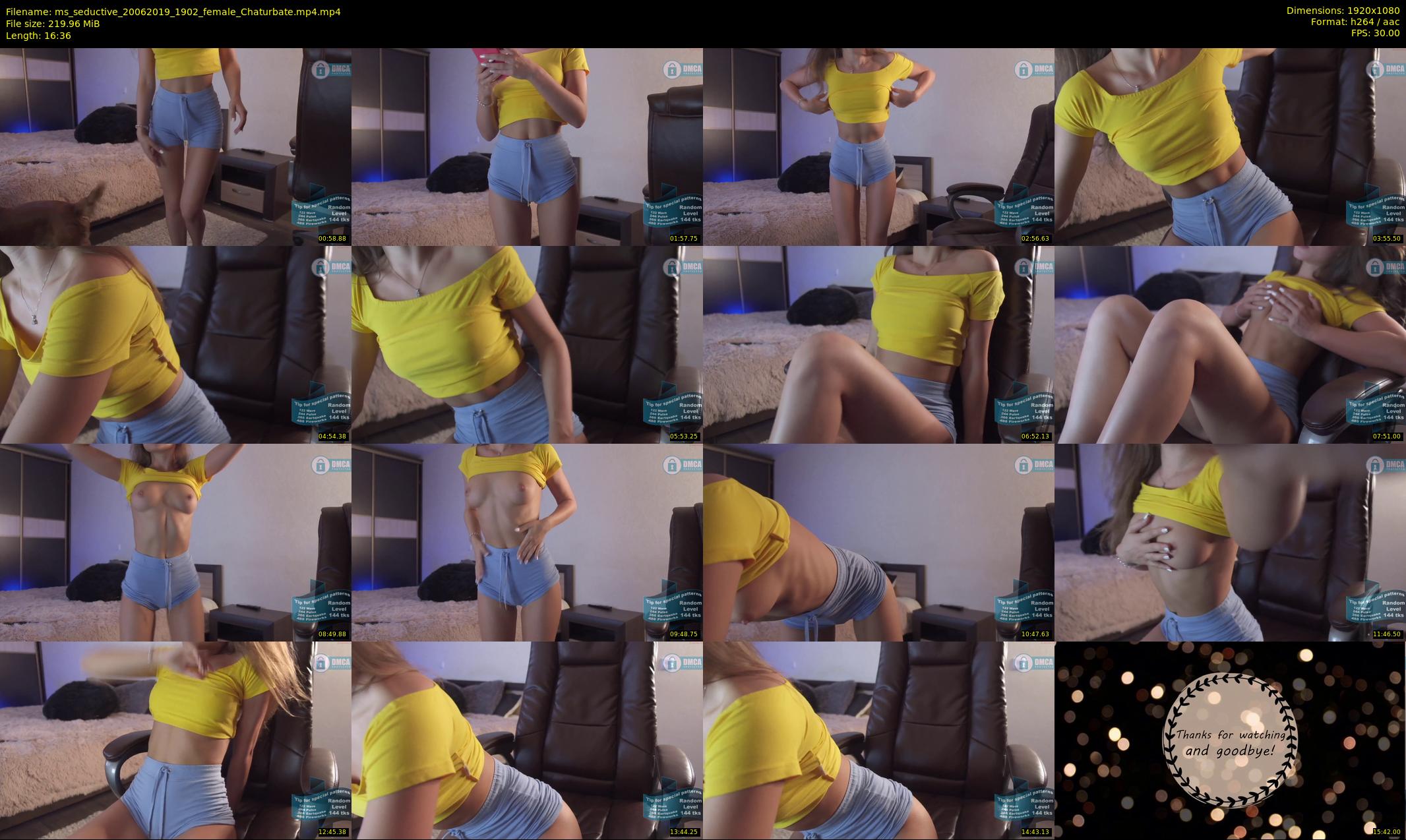 ms_seductive — 17 minute Chaturbate Female strip rec, 1080p, Jun 20, 2019