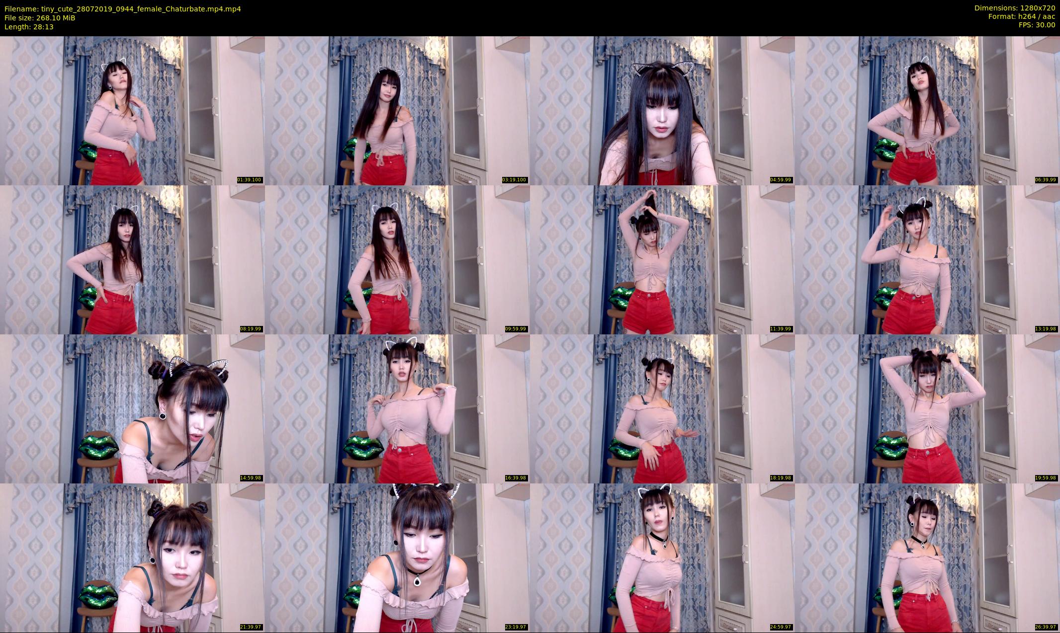 tiny_cute — 29 minute Chaturbate Female strip rec, 720p, Jul 28, 2019