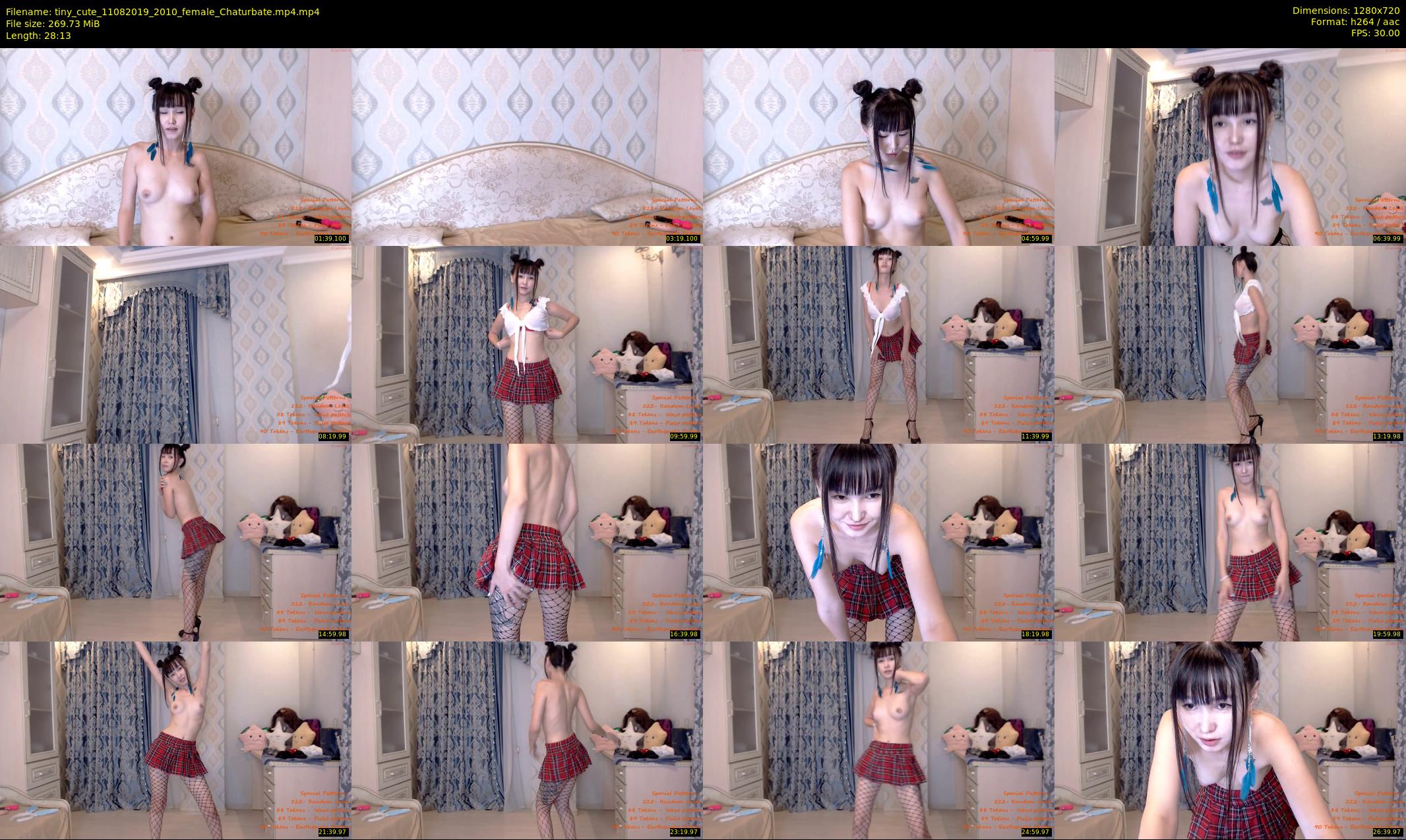 tiny_cute — 29 minute Chaturbate Female strip rec, 720p, Aug 11, 2019