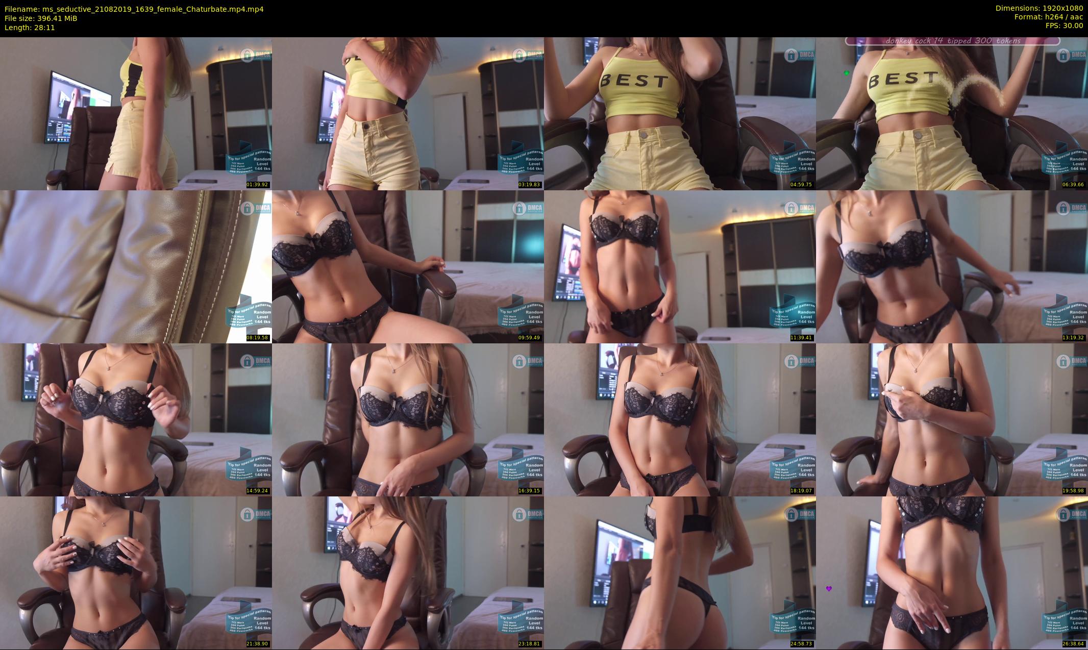 ms_seductive — 29 minute Chaturbate Female strip rec, 1080p, Aug 21, 2019