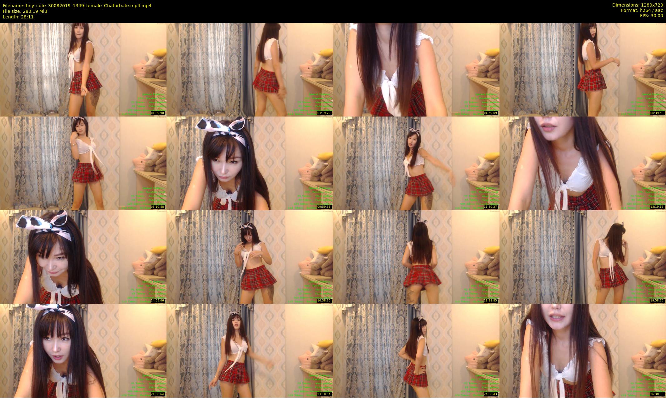 tiny_cute — 29 minute Chaturbate Female strip rec, 720p, Aug 30, 2019