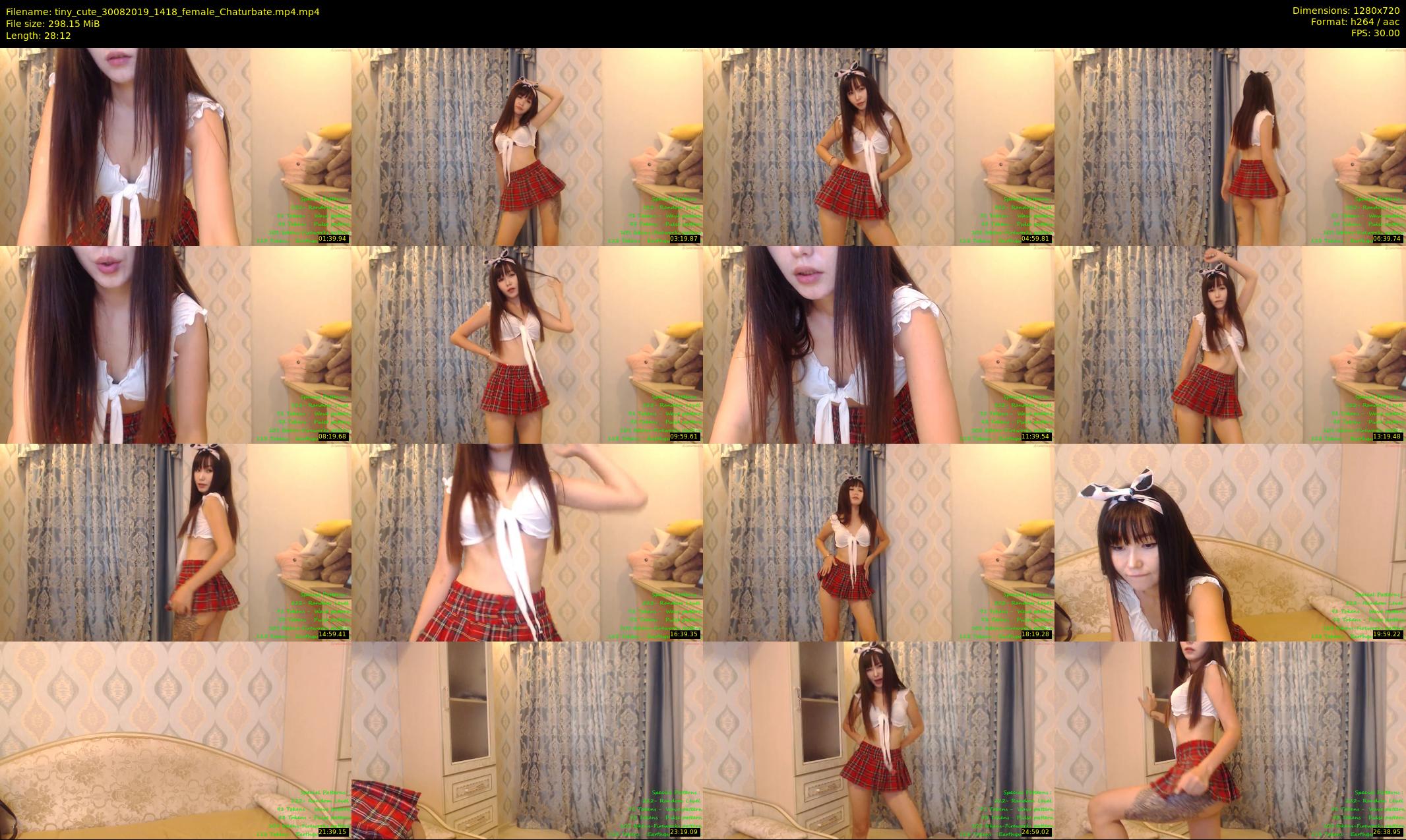 tiny_cute — 29 minute Chaturbate Female strip rec, 720p, Aug 30, 2019