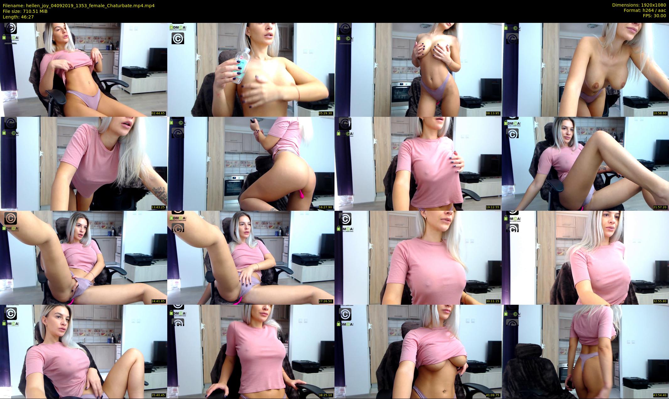 hellen_joy — 47 minute Chaturbate Female strip rec, 1080p, Sep 4, 2019