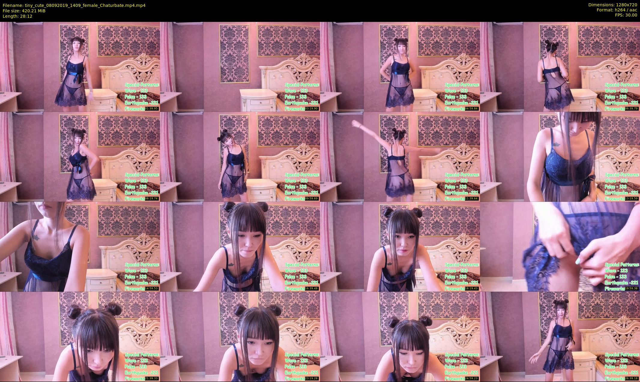 tiny_cute — 29 minute Chaturbate Female strip rec, 720p, Sep 8, 2019