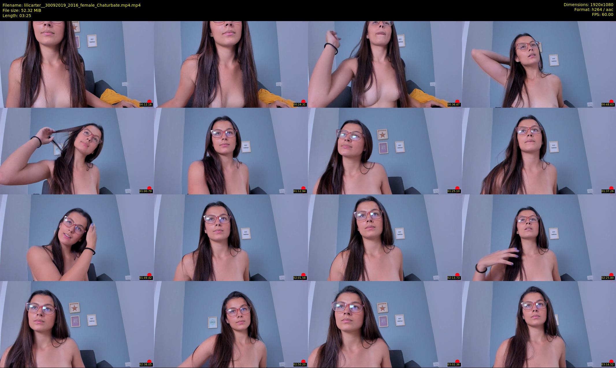 lilicarter_ — 4 minute Chaturbate Female strip rec, 1080p, Sep 30, 2019