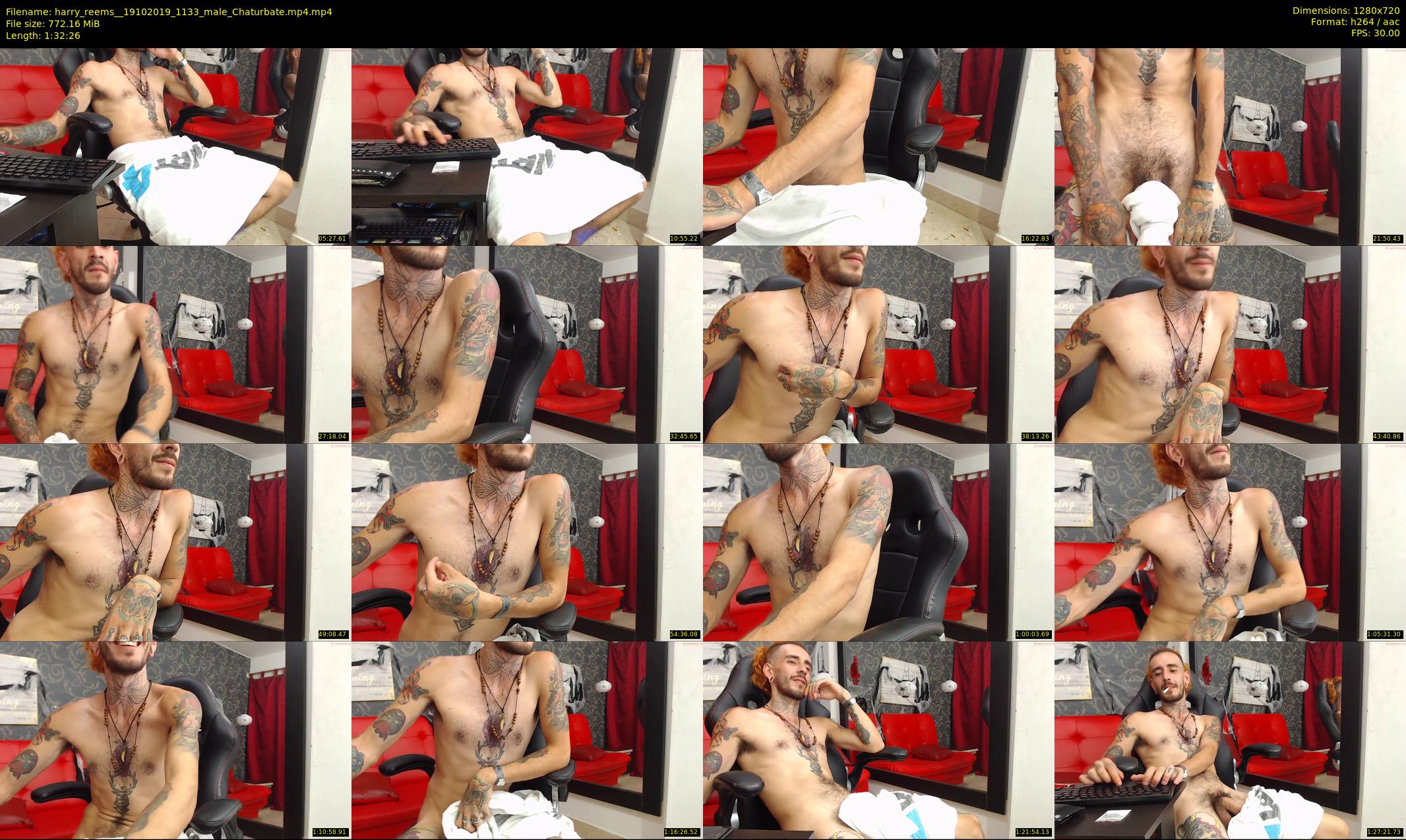 harry_reems_ — 93 minute Chaturbate Male strip rec, 720p, Oct 19, 2019
