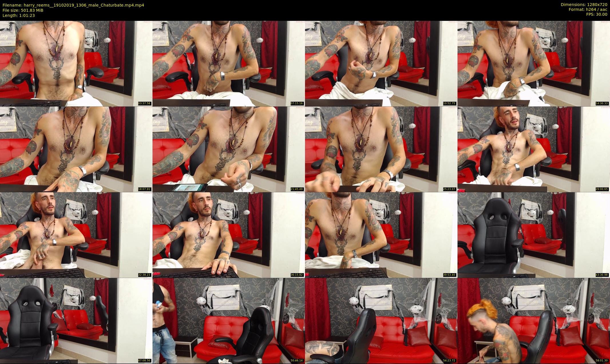 harry_reems_ — 92 minute Chaturbate Male strip rec, 720p, Oct 19, 2019
