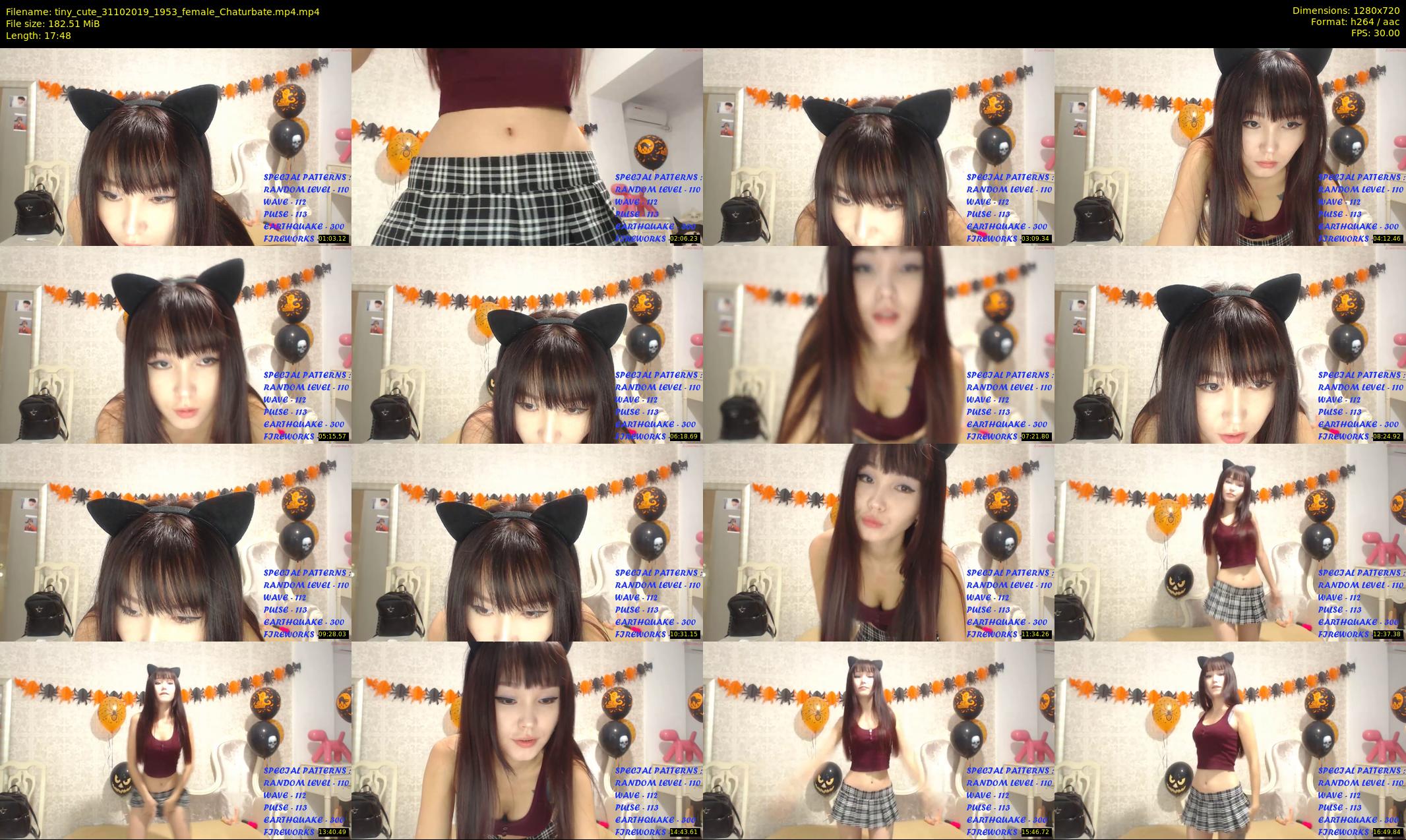 tiny_cute — 18 minute Chaturbate Female strip rec, 720p, Oct 31, 2019