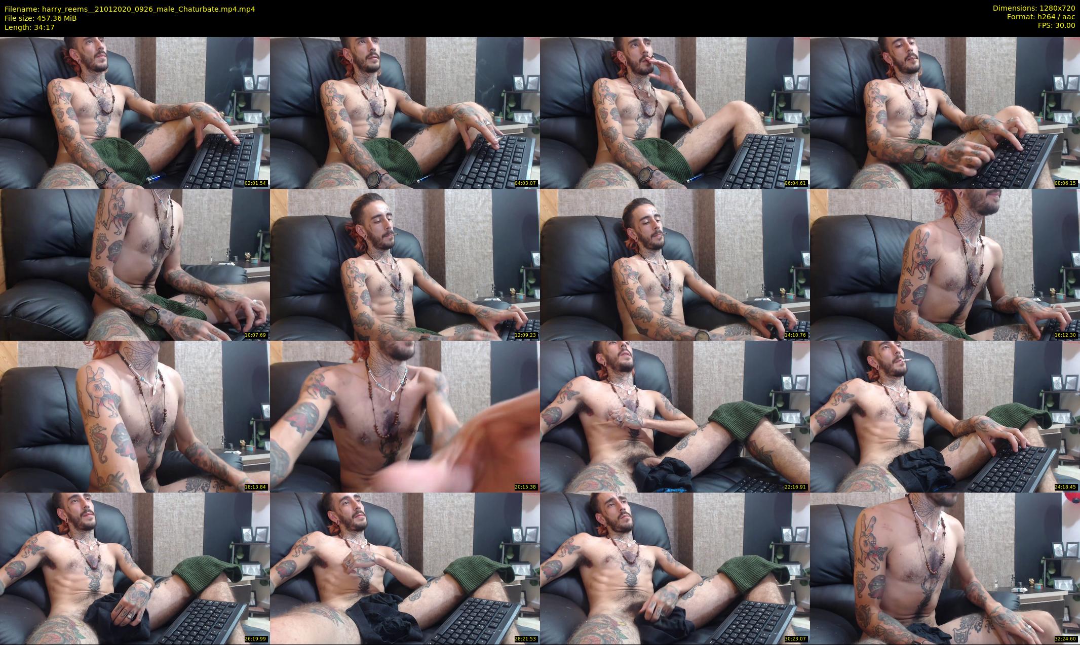 harry_reems_ — 35 minute Chaturbate Male strip rec, 720p, Jan 21, 2020