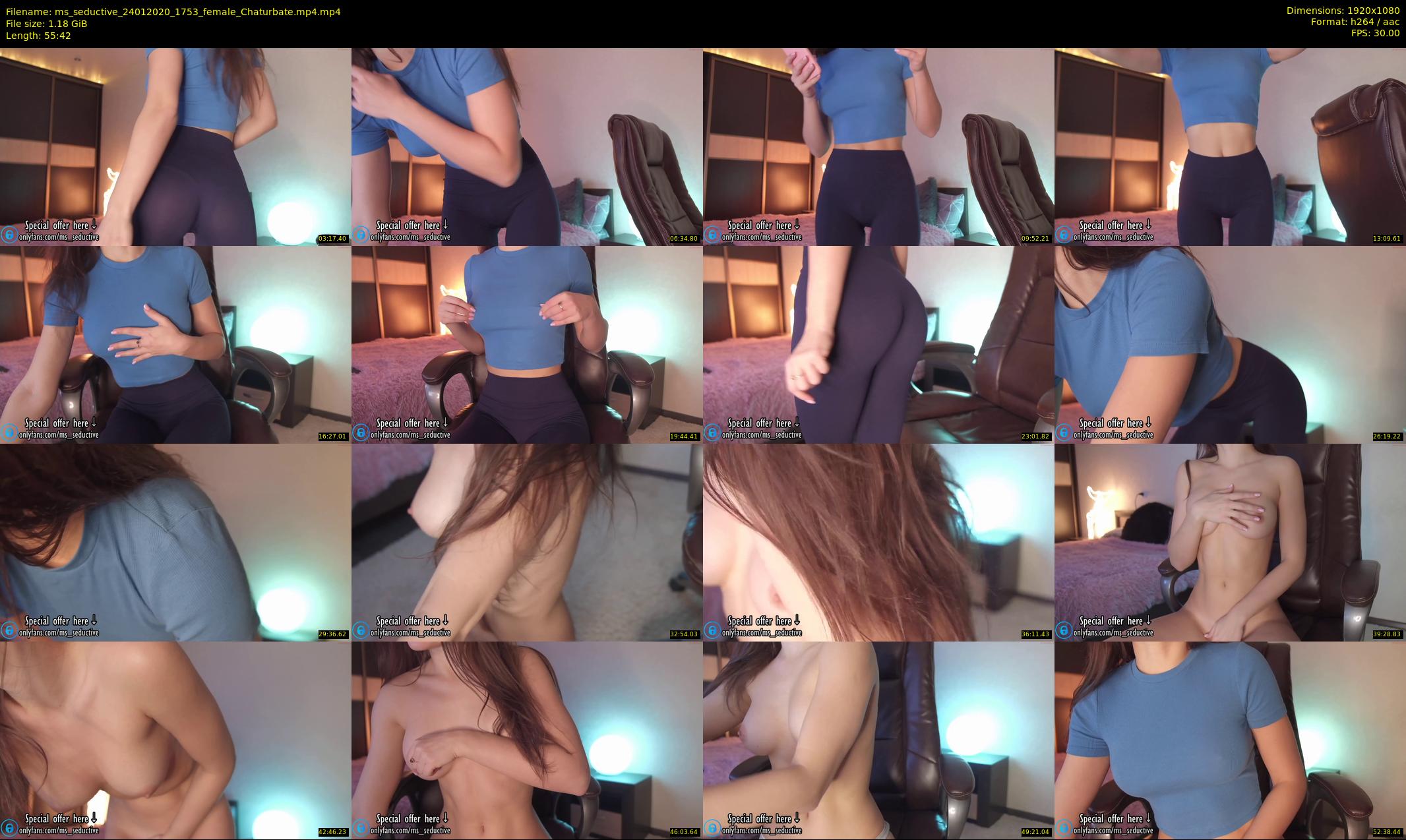 ms_seductive — 56 minute Chaturbate Female strip rec, 1080p, Jan 24, 2020