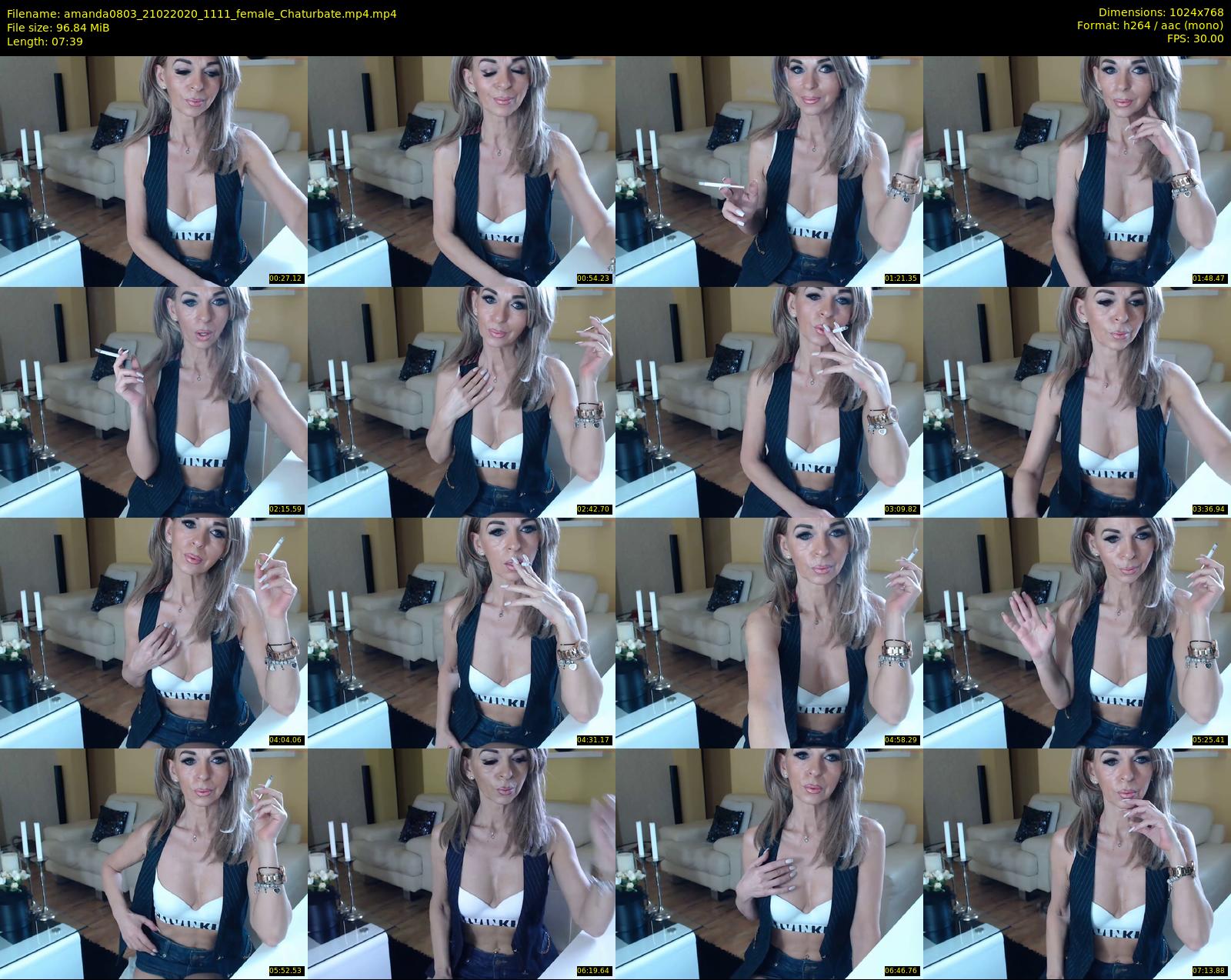 amanda0803 — 8 minute Chaturbate Female strip rec, 720p, Feb 21, 2020