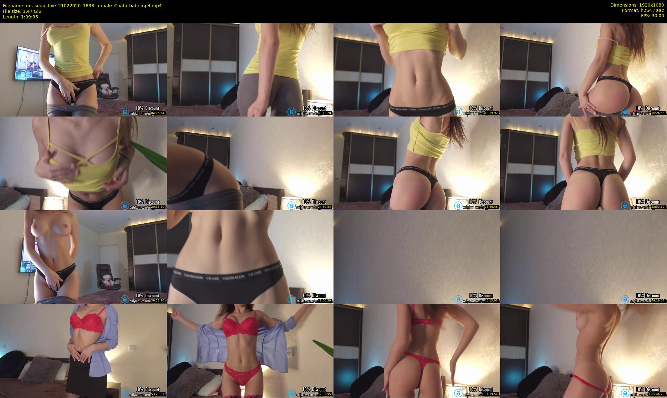 ms_seductive — 70 minute Chaturbate Female strip rec, 1080p, Feb 21, 2020