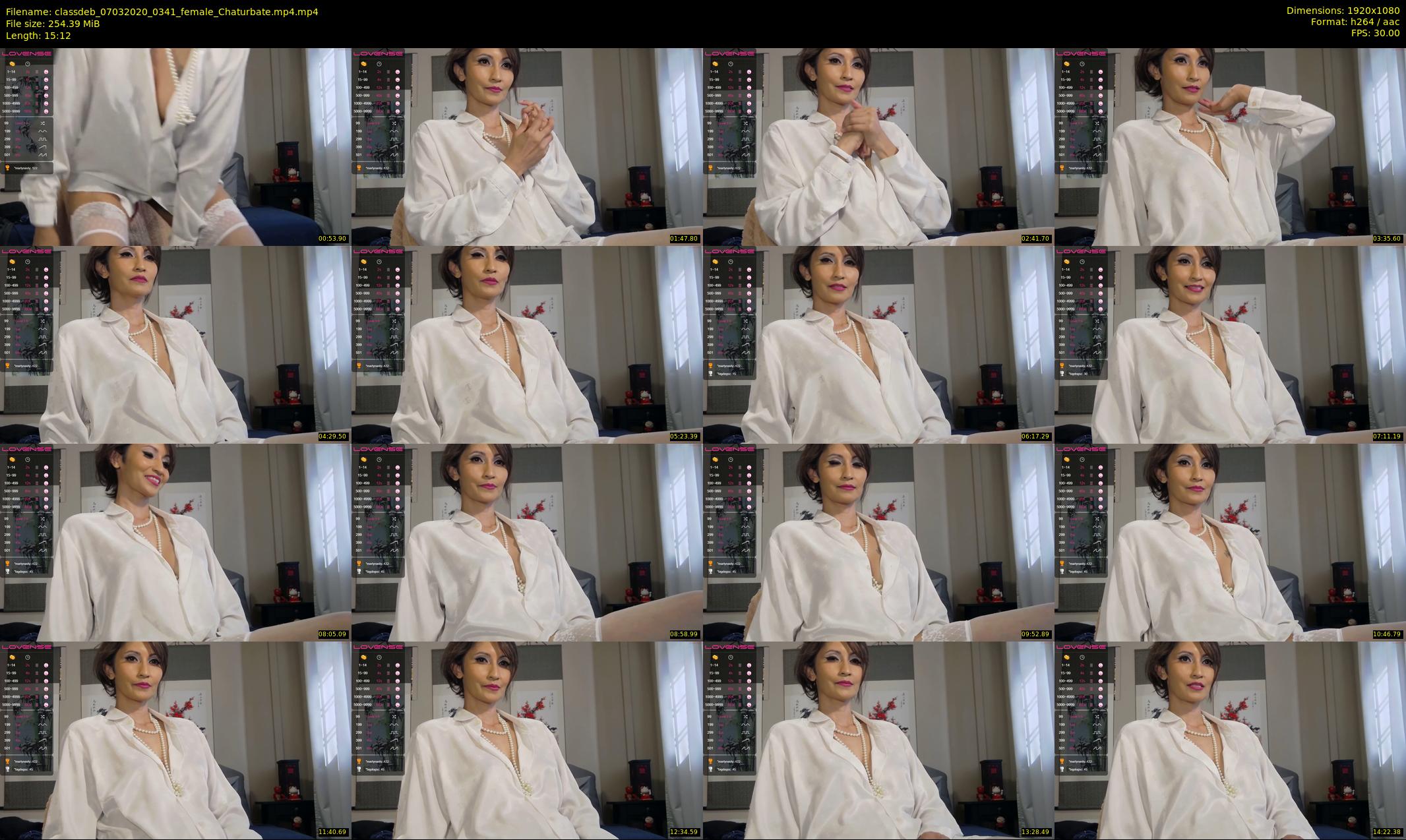 classdeb — 16 minute Chaturbate Female strip rec, 1080p, Mar 7, 2020