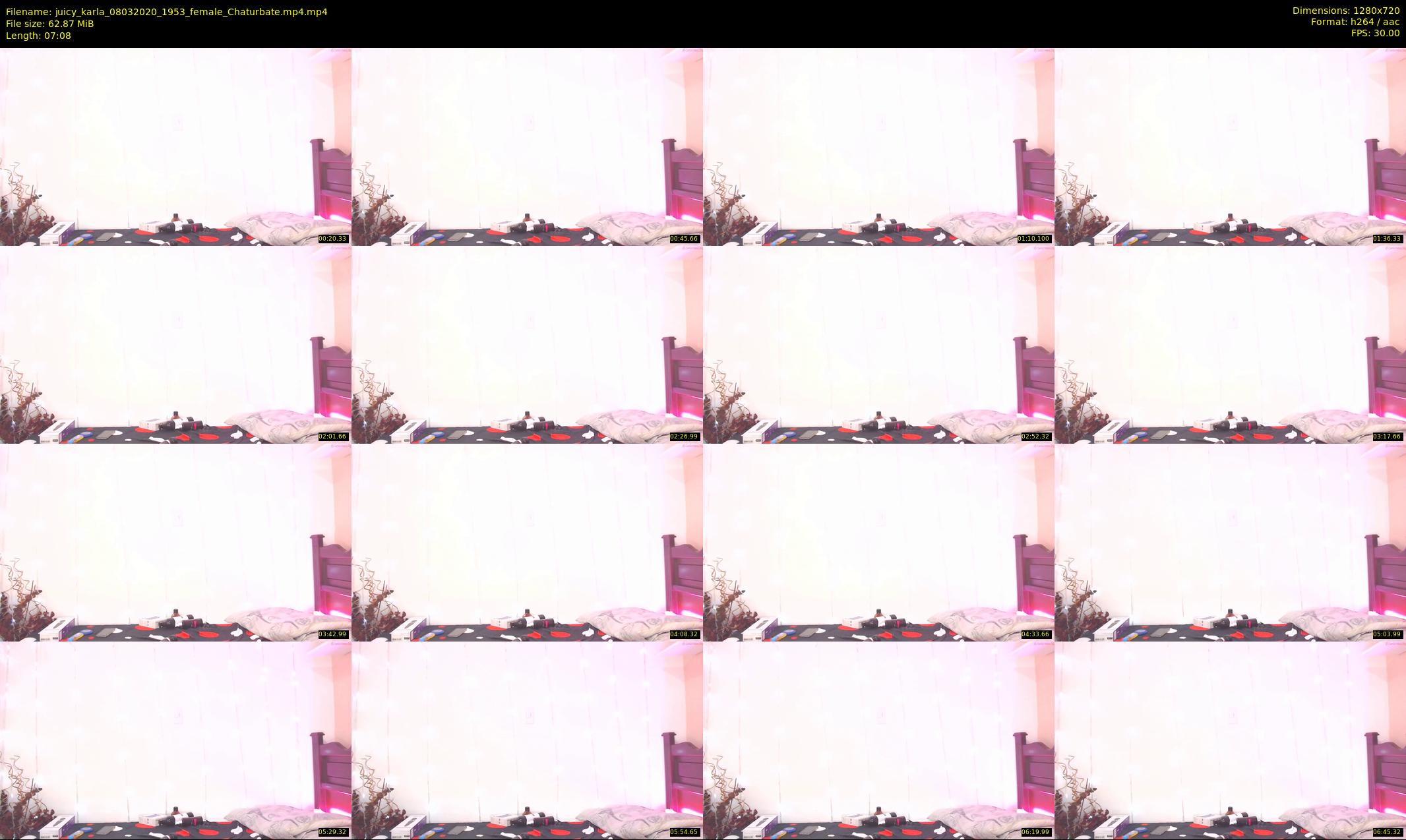 juicy_karla — 24 minute Chaturbate Female strip rec, 720p, Mar 8, 2020