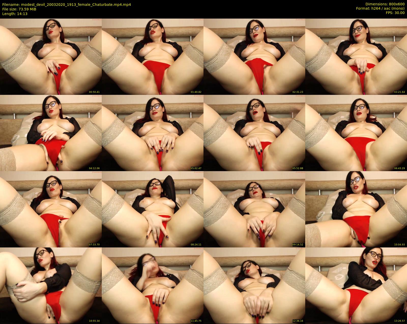 modest_devil — 53 minute Chaturbate Female strip rec, 480p, Mar 20, 2020