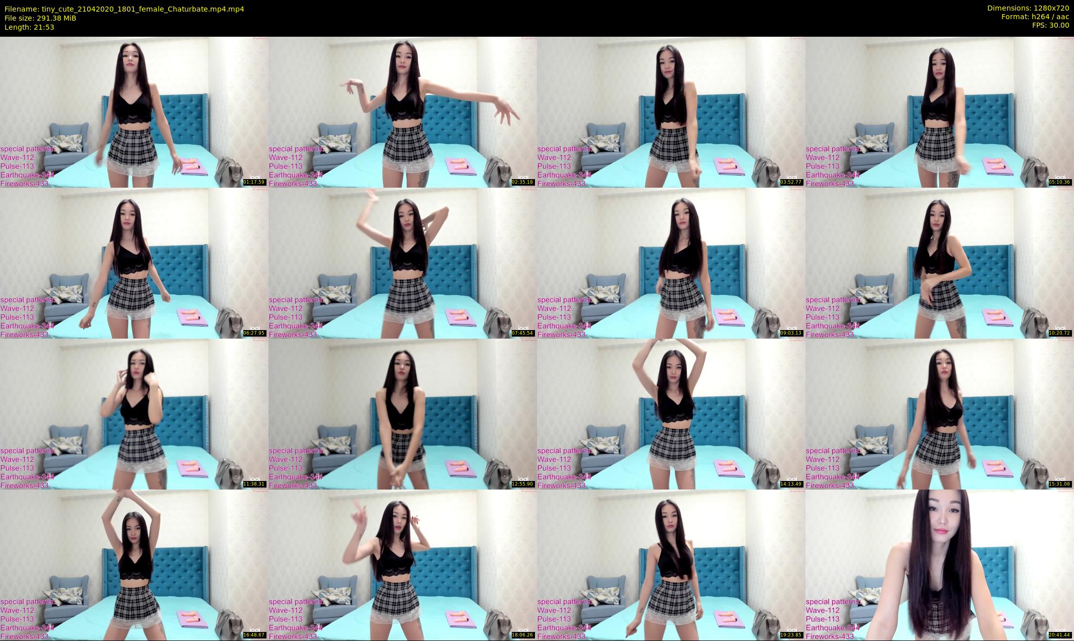 tiny_cute — 22 minute Chaturbate Female strip rec, 720p, Apr 21, 2020