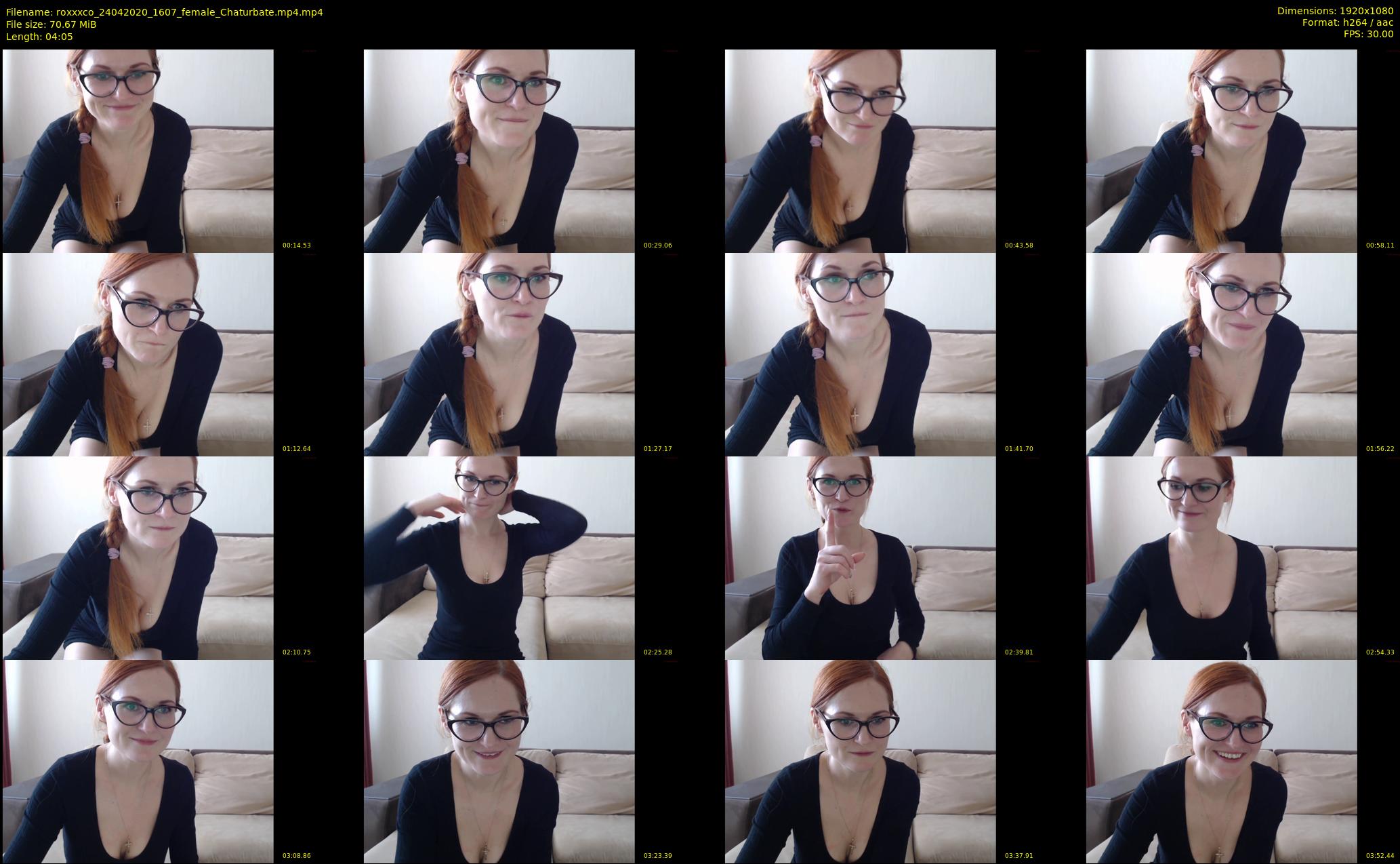roxxxco — 18 minute Chaturbate Female strip rec, 1080p, Apr 24, 2020