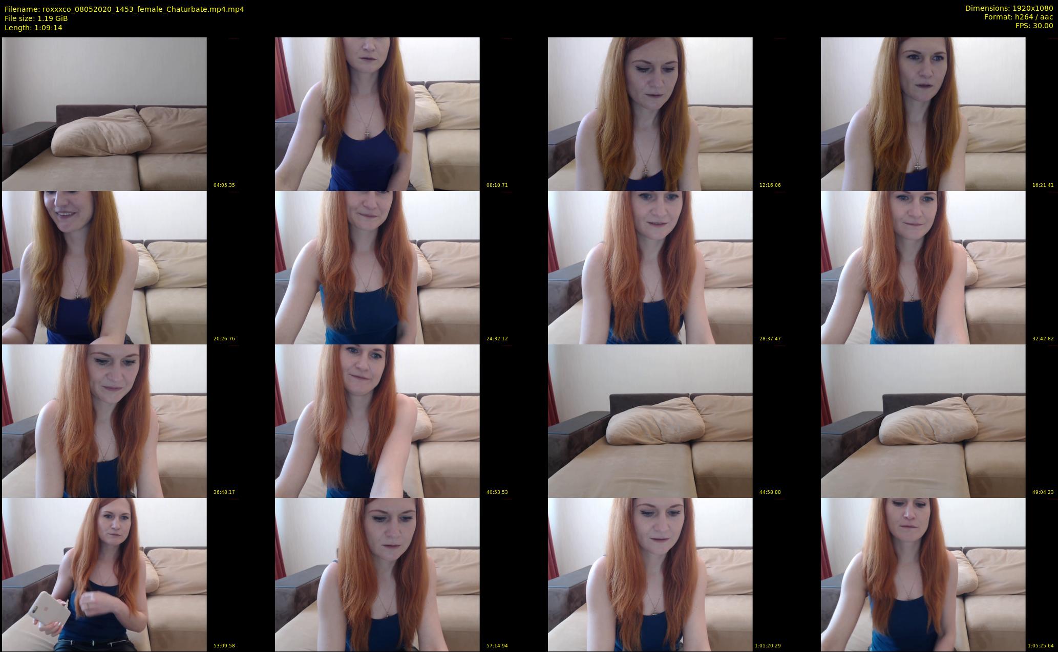 roxxxco — 70 minute Chaturbate Female strip rec, 1080p, May 8, 2020