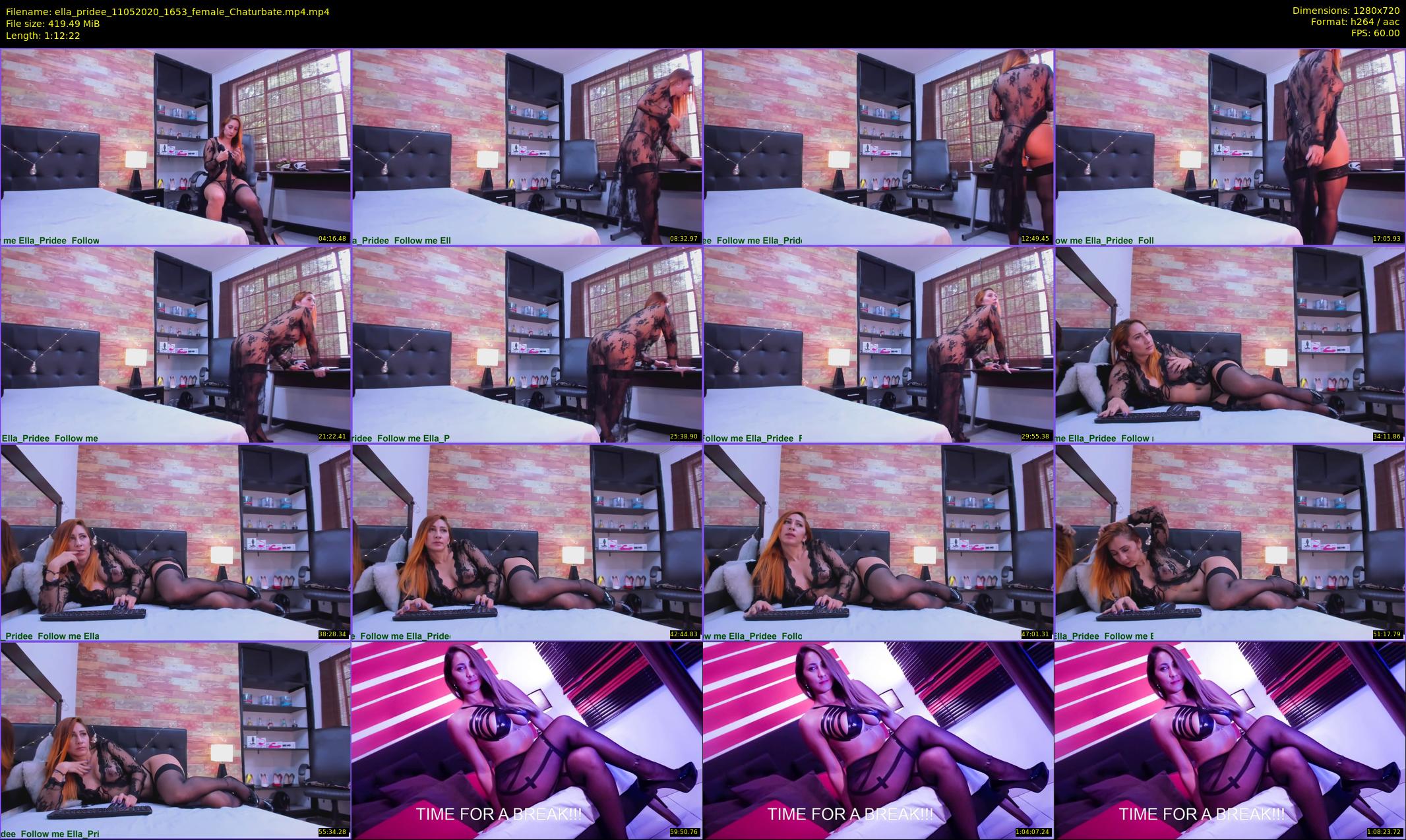 ella_pridee — 73 minute Chaturbate Female strip rec, 720p, May 11, 2020