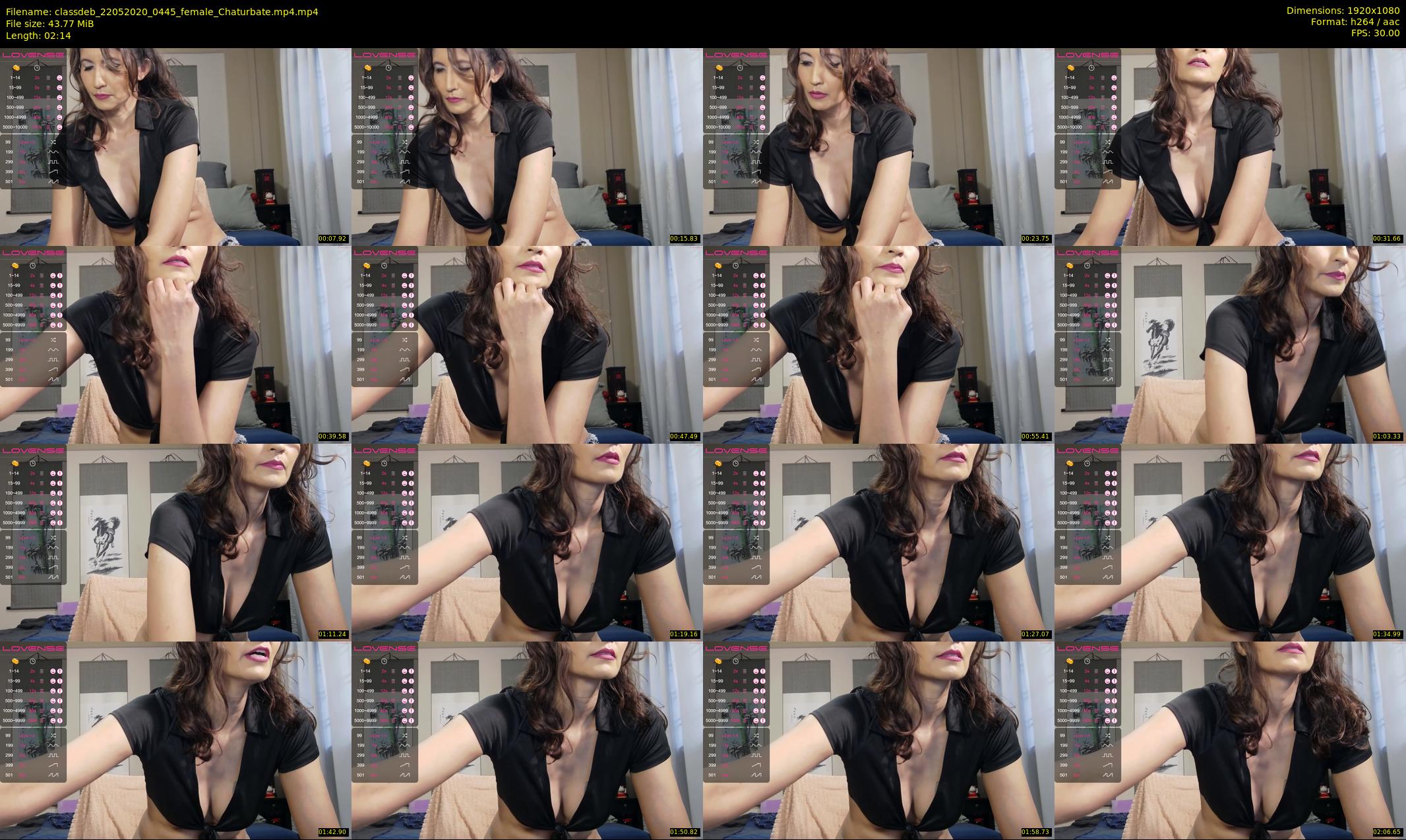 classdeb — 3 minute Chaturbate Female strip rec, 1080p, May 22, 2020