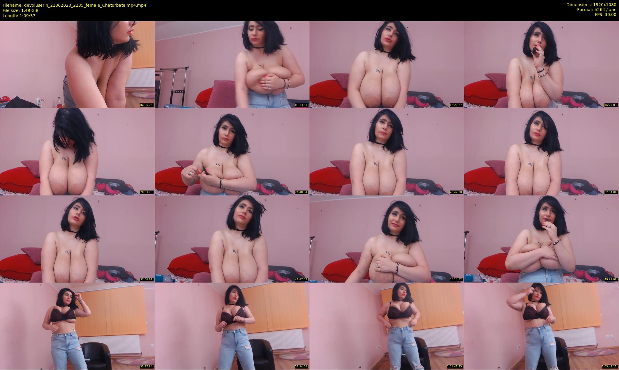 devoiuserin — 70 minute Chaturbate Female strip rec, 1080p, Jun 21, 2020