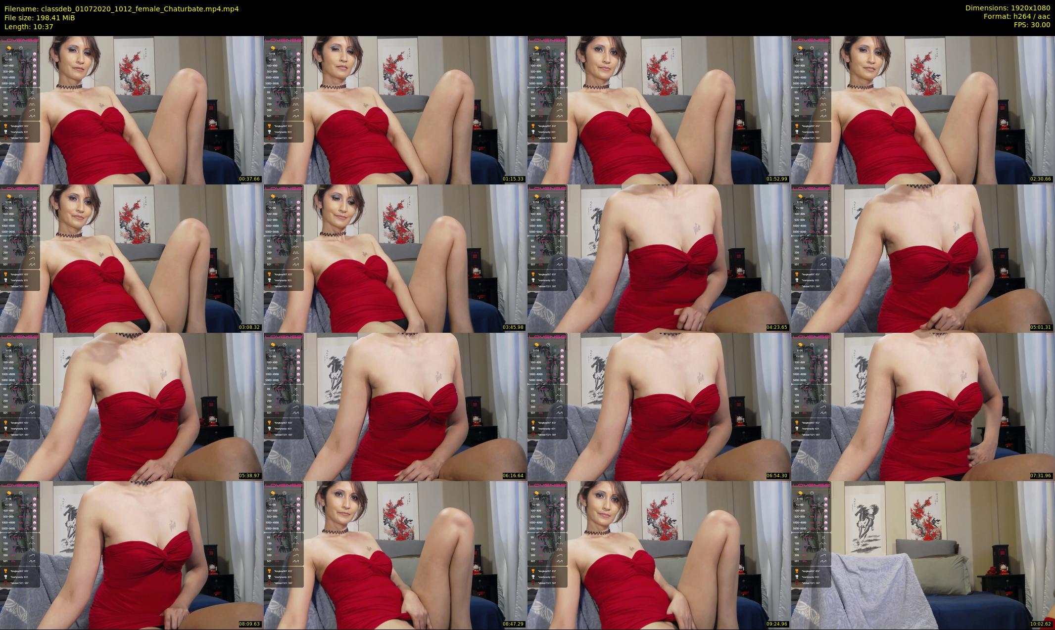 classdeb — 11 minute Chaturbate Female strip rec, 1080p, Jul 1, 2020
