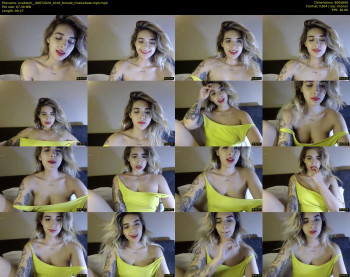evablack_ — Chaturbate Female strip rec, Jul 8, 2020 20:16