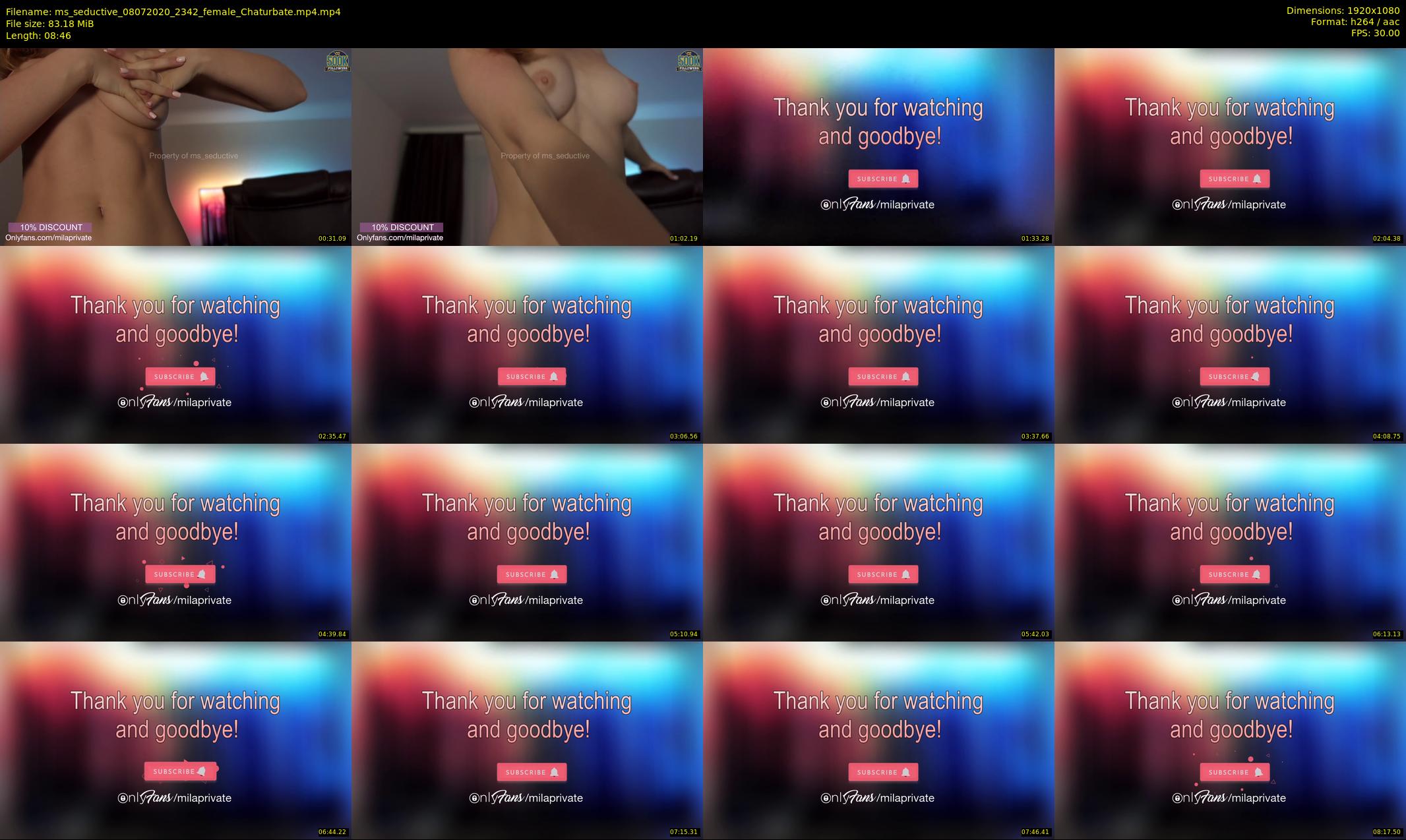 ms_seductive — 9 minute Chaturbate Female strip rec, 1080p, Jul 8, 2020