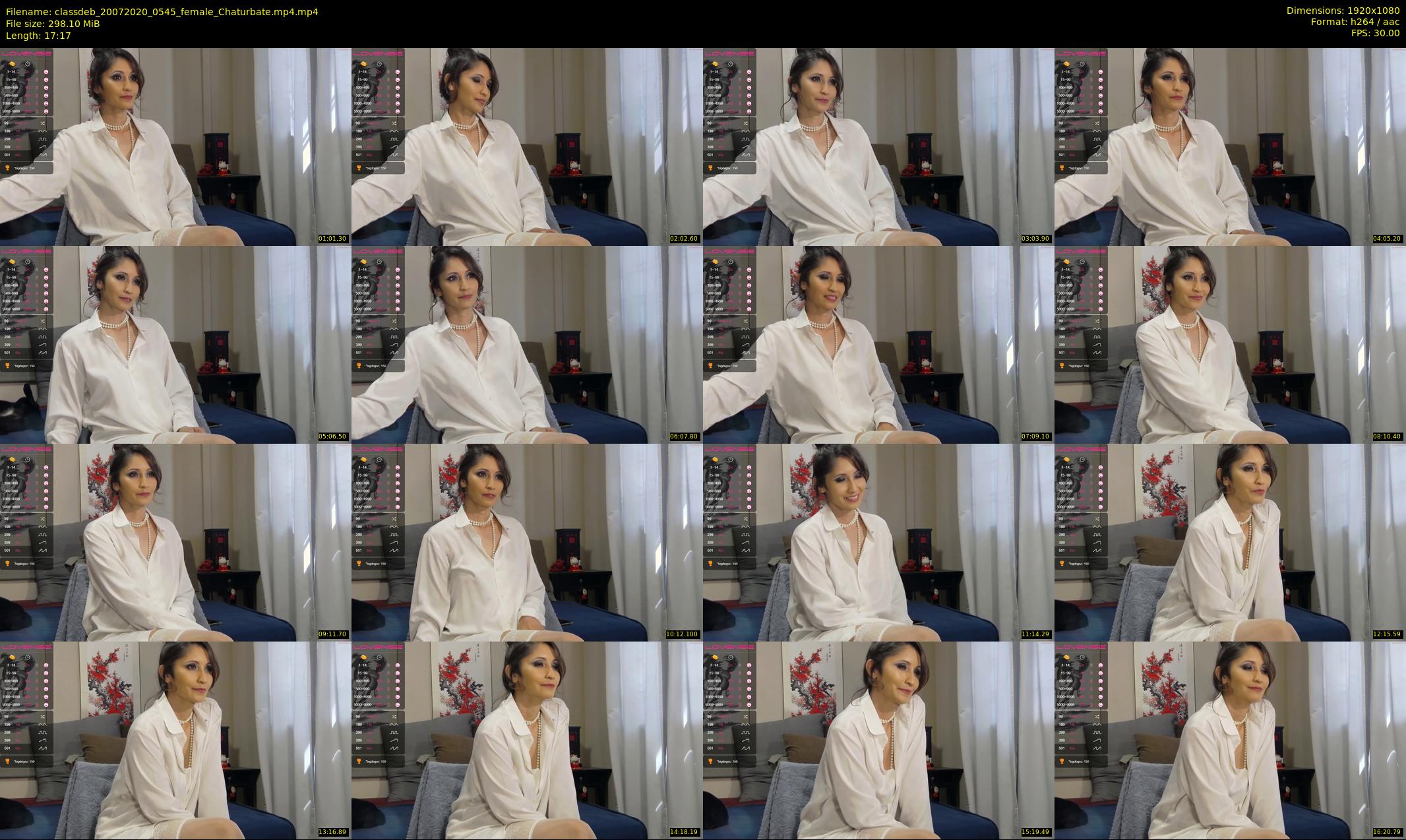 classdeb — 18 minute Chaturbate Female strip rec, 1080p, Jul 20, 2020
