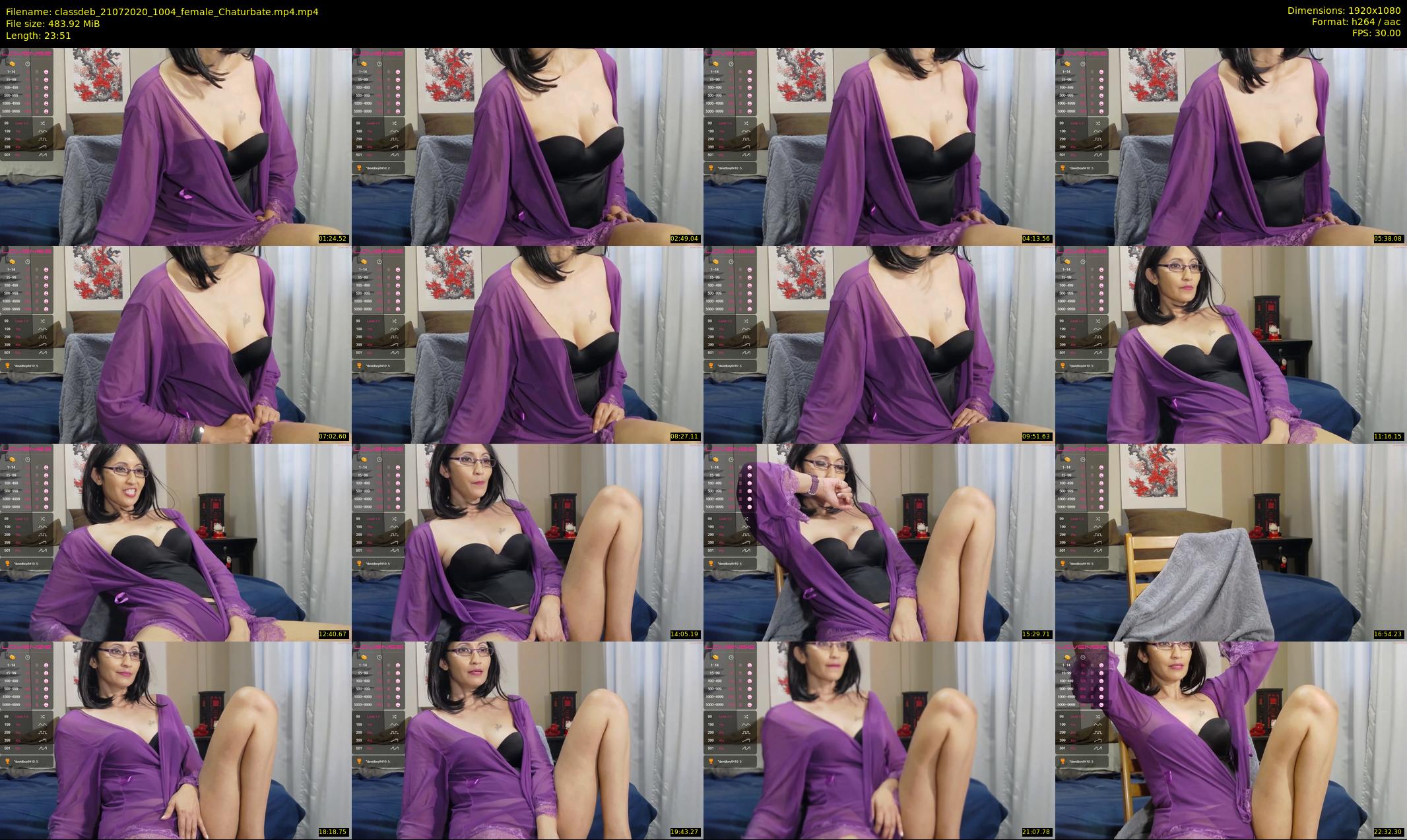 classdeb — 24 minute Chaturbate Female strip rec, 1080p, Jul 21, 2020