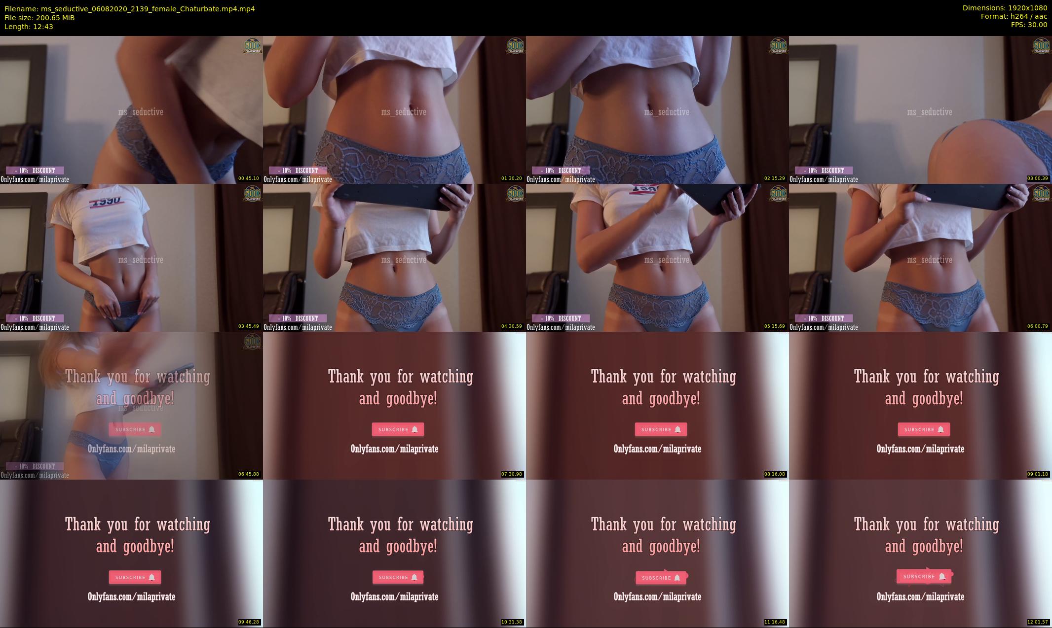 ms_seductive — 13 minute Chaturbate Female strip rec, 1080p, Aug 6, 2020