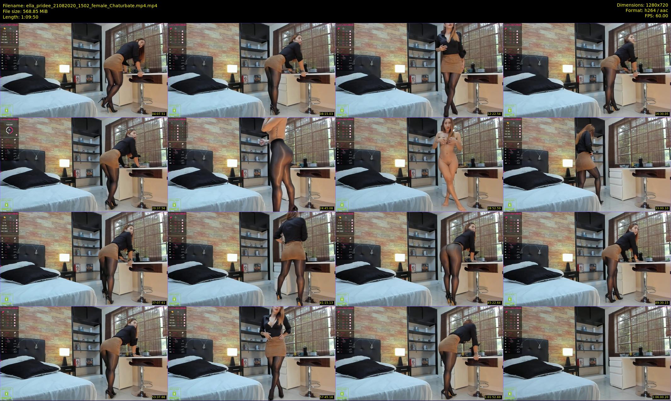 ella_pridee — 70 minute Chaturbate Female strip rec, 720p, Aug 21, 2020