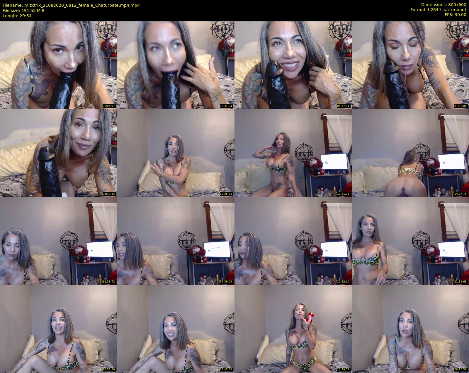 mizxtrix — 30 minute Chaturbate Female strip rec, 480p, Aug 21, 2020