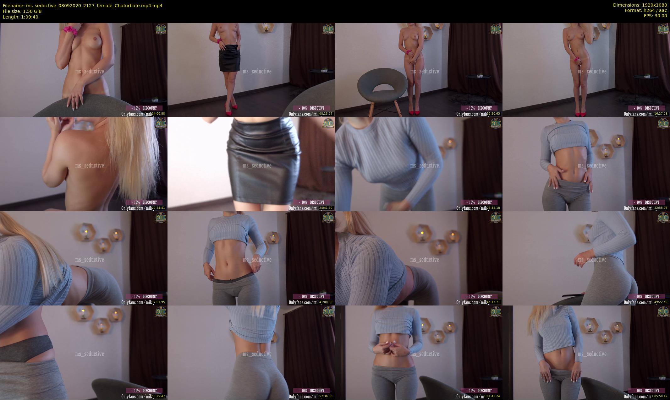 ms_seductive — 70 minute Chaturbate Female strip rec, 1080p, Sep 8, 2020