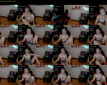 kimilee22 — Chaturbate Female strip rec, Sep 14, 2020 00:53