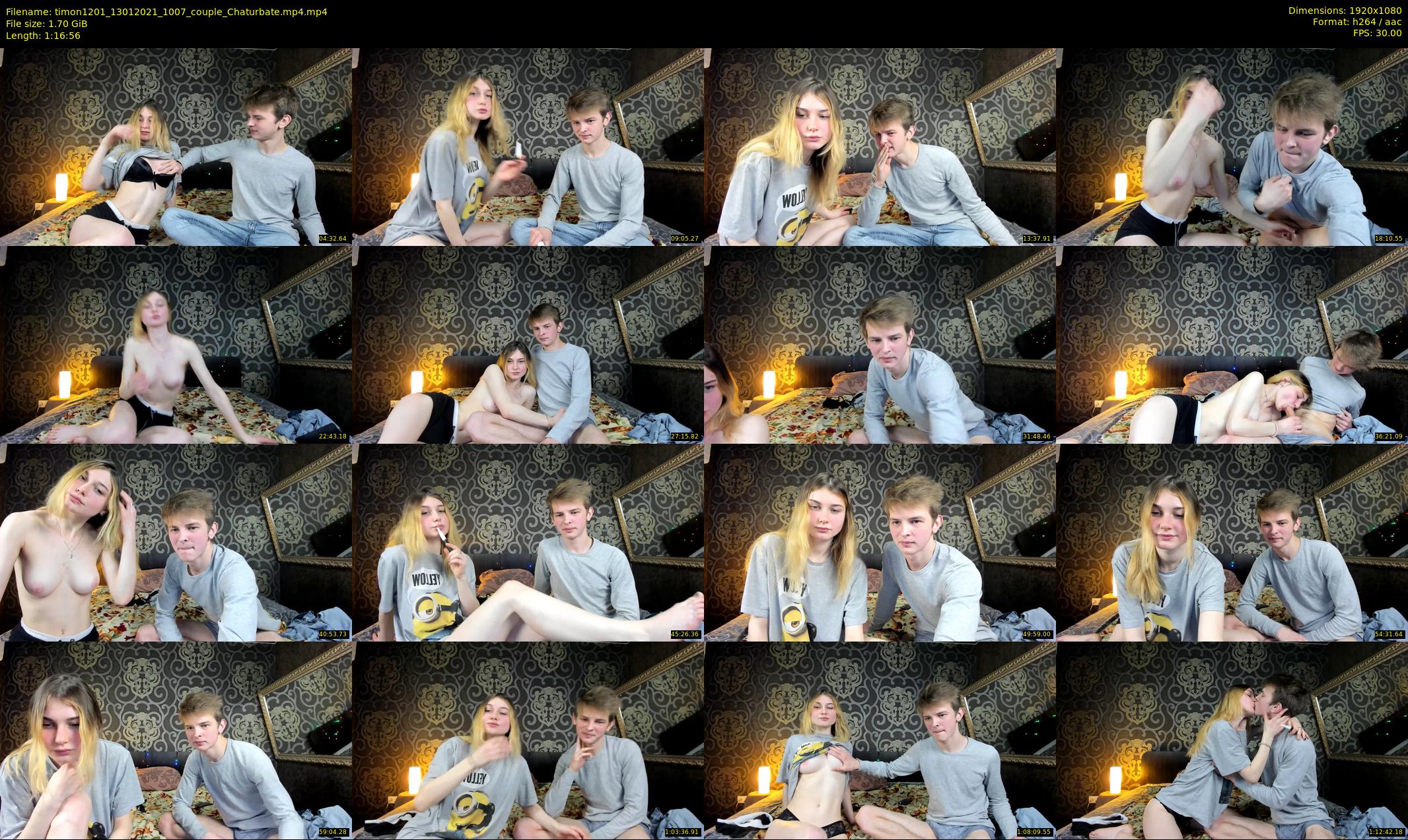 timon1201 — 77 minute Chaturbate Couple strip rec, 1080p, Jan 13, 2021
