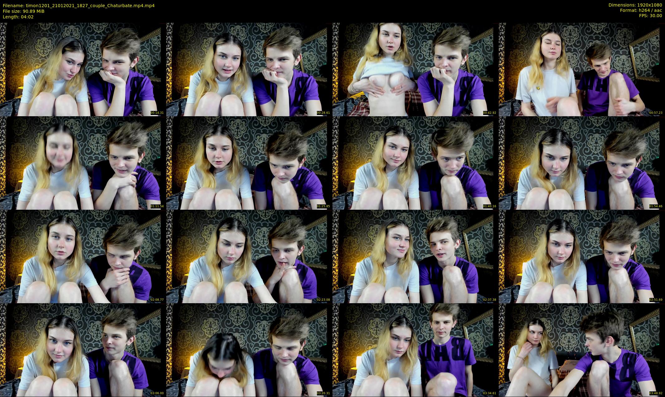 timon1201 — 5 minute Chaturbate Couple strip rec, 1080p, Jan 21, 2021