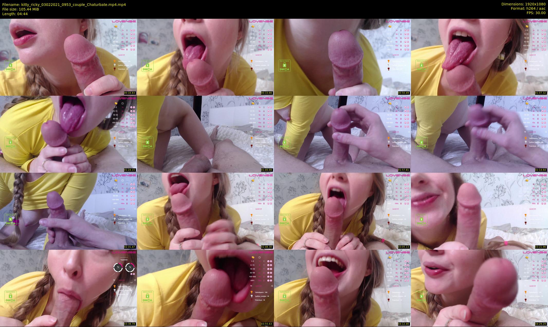 kitty_ricky — 5 minute Chaturbate Couple strip rec, 1080p, Feb 3, 2021
