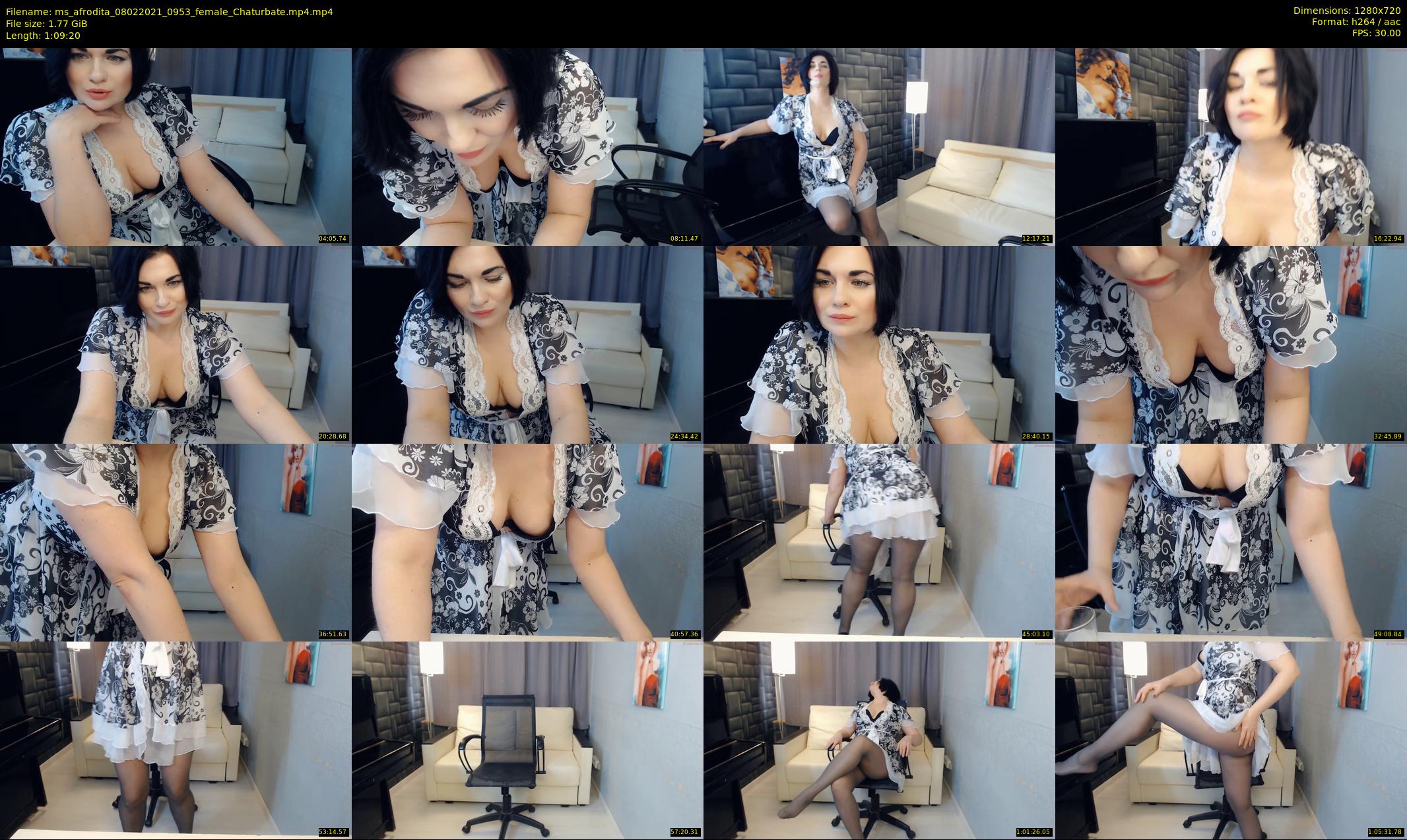 ms_afrodita — 70 minute Chaturbate Female strip rec, 720p, Feb 8, 2021