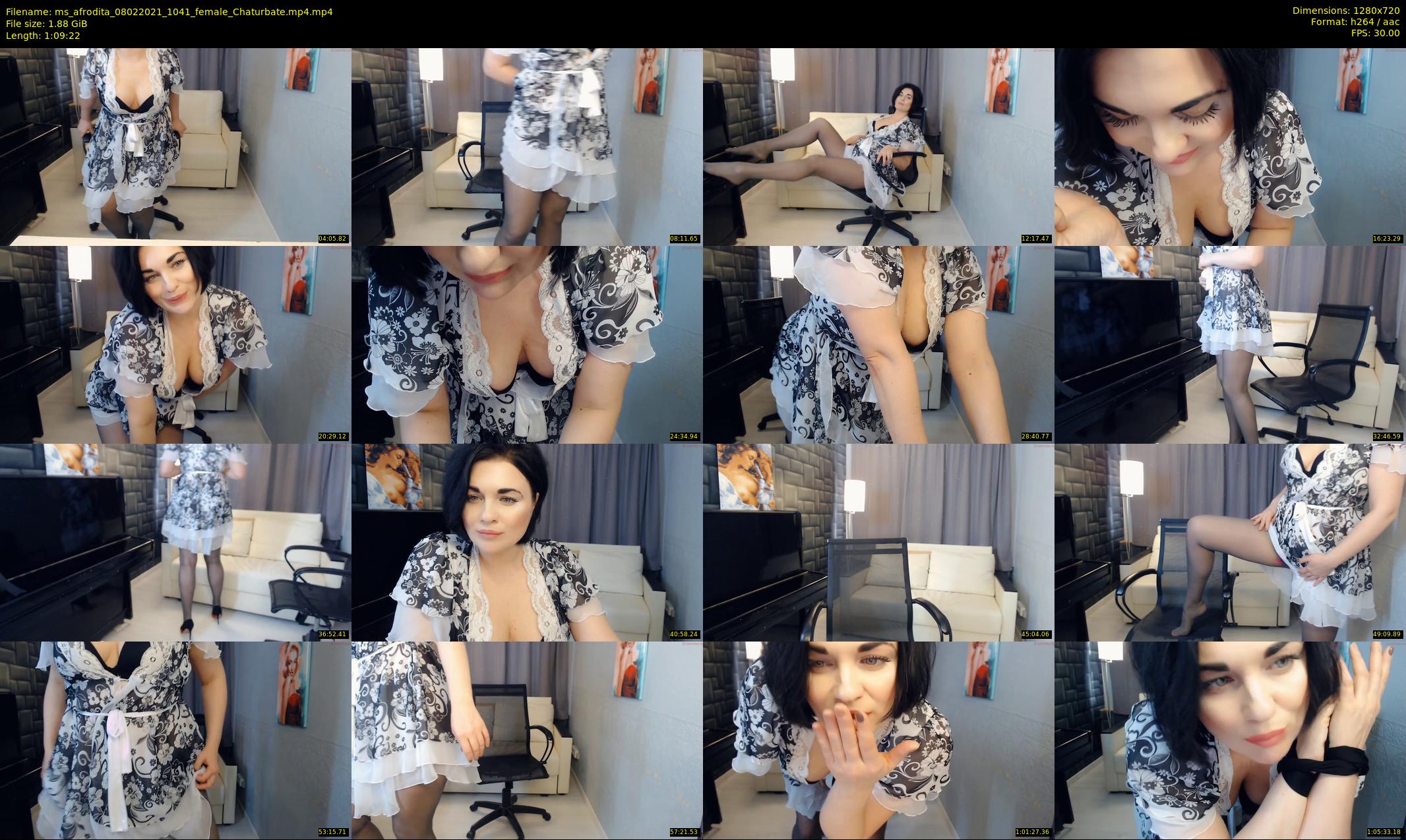 ms_afrodita — 70 minute Chaturbate Female strip rec, 720p, Feb 8, 2021