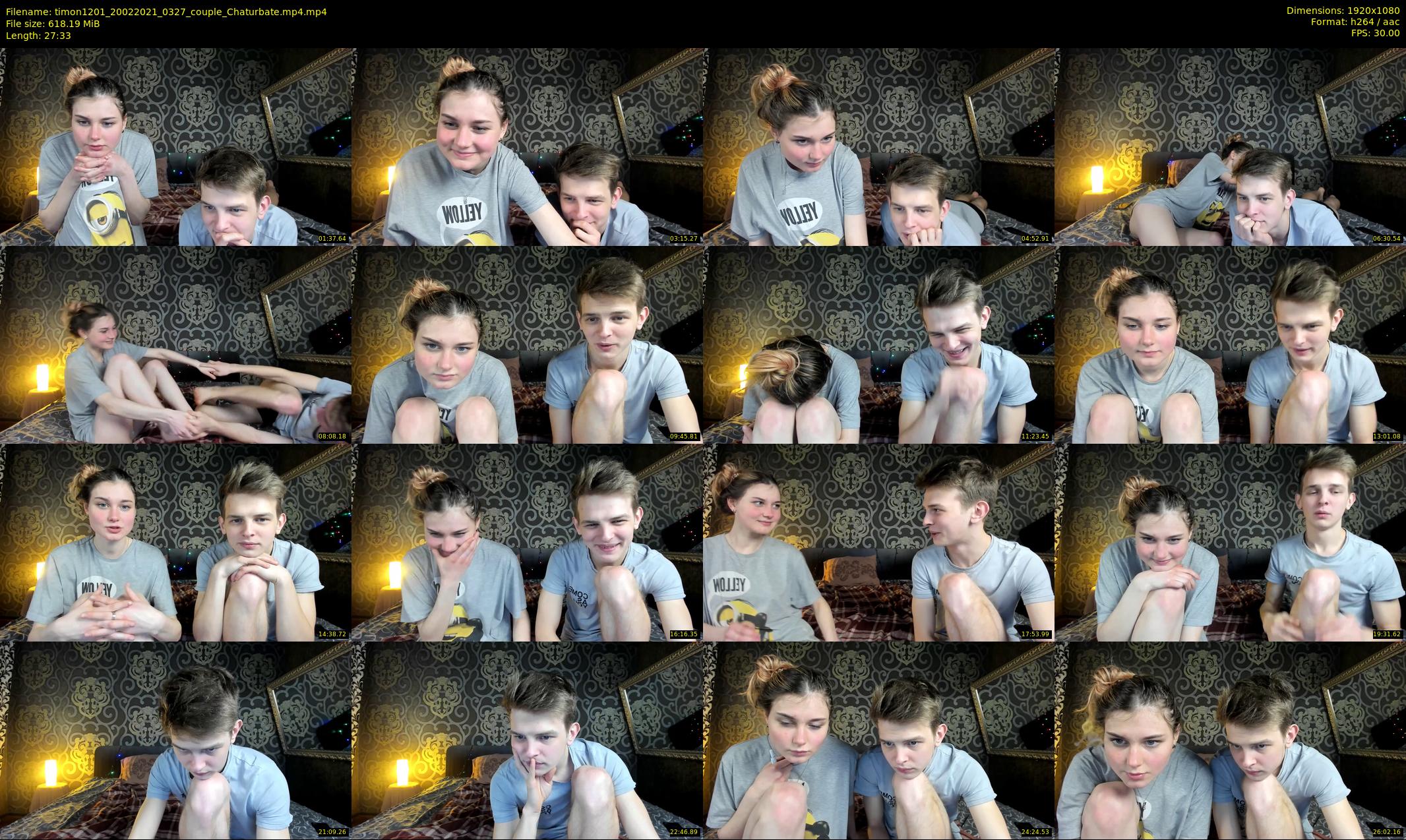 timon1201 — 28 minute Chaturbate Couple strip rec, 1080p, Feb 20, 2021