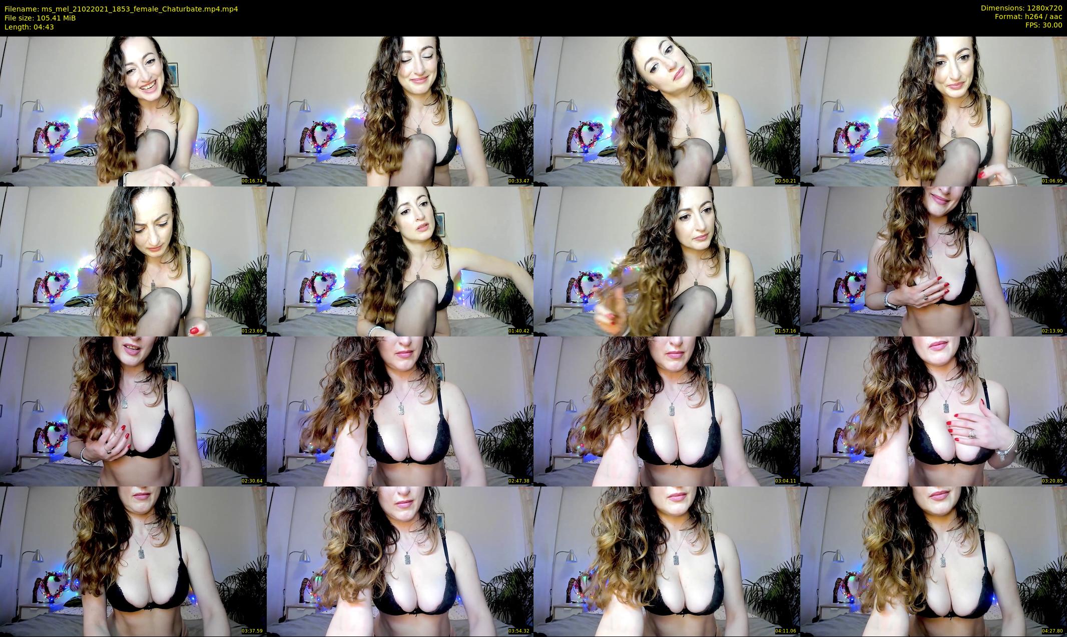 ms_mel — 5 minute Chaturbate Female strip rec, 720p, Feb 21, 2021