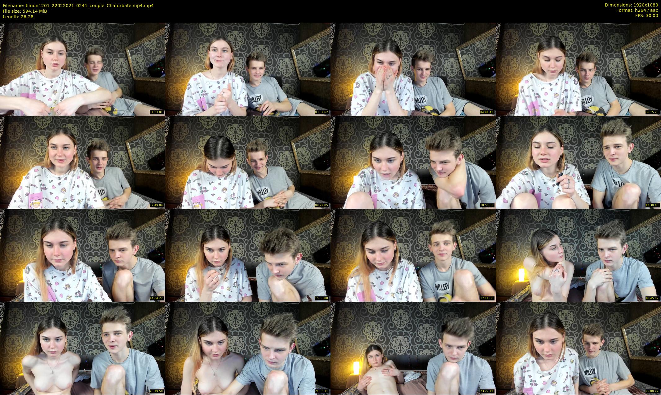 timon1201 — 27 minute Chaturbate Couple strip rec, 1080p, Feb 22, 2021